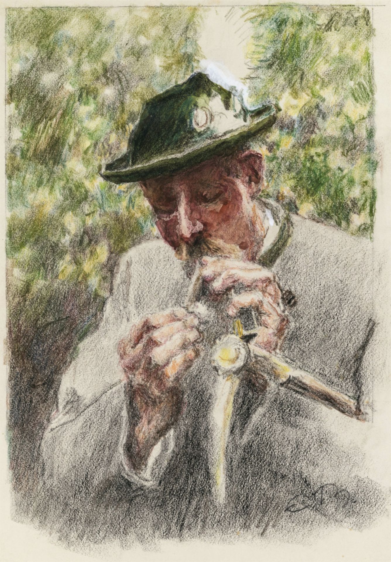 Eduard Thöny - Smoker 