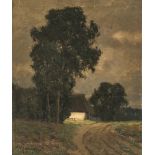 Paul Müller-Kaempff - Landschaft mit Bauernhaus