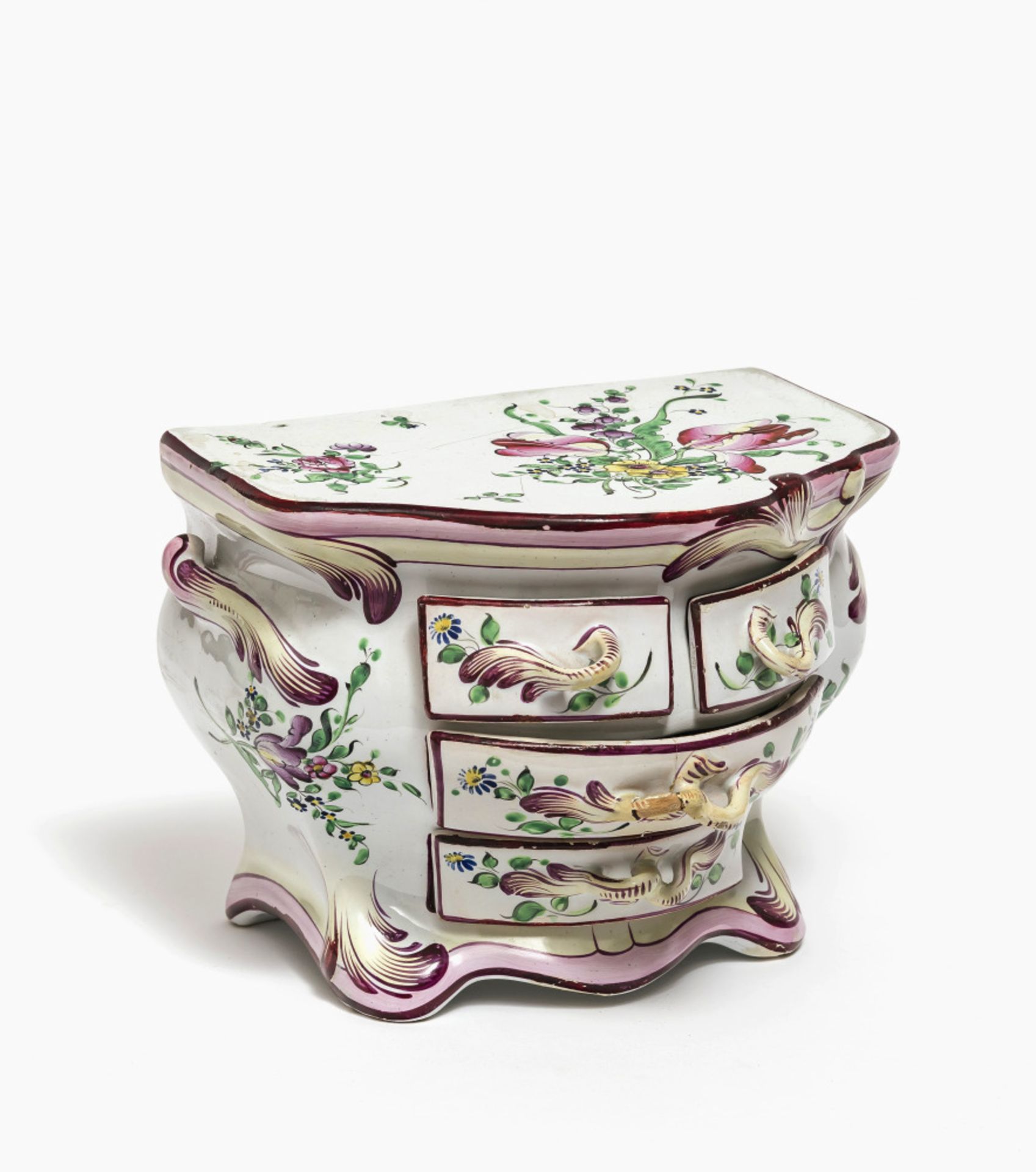A miniature commode - Strasbourg, 2nd half of the 18th century 