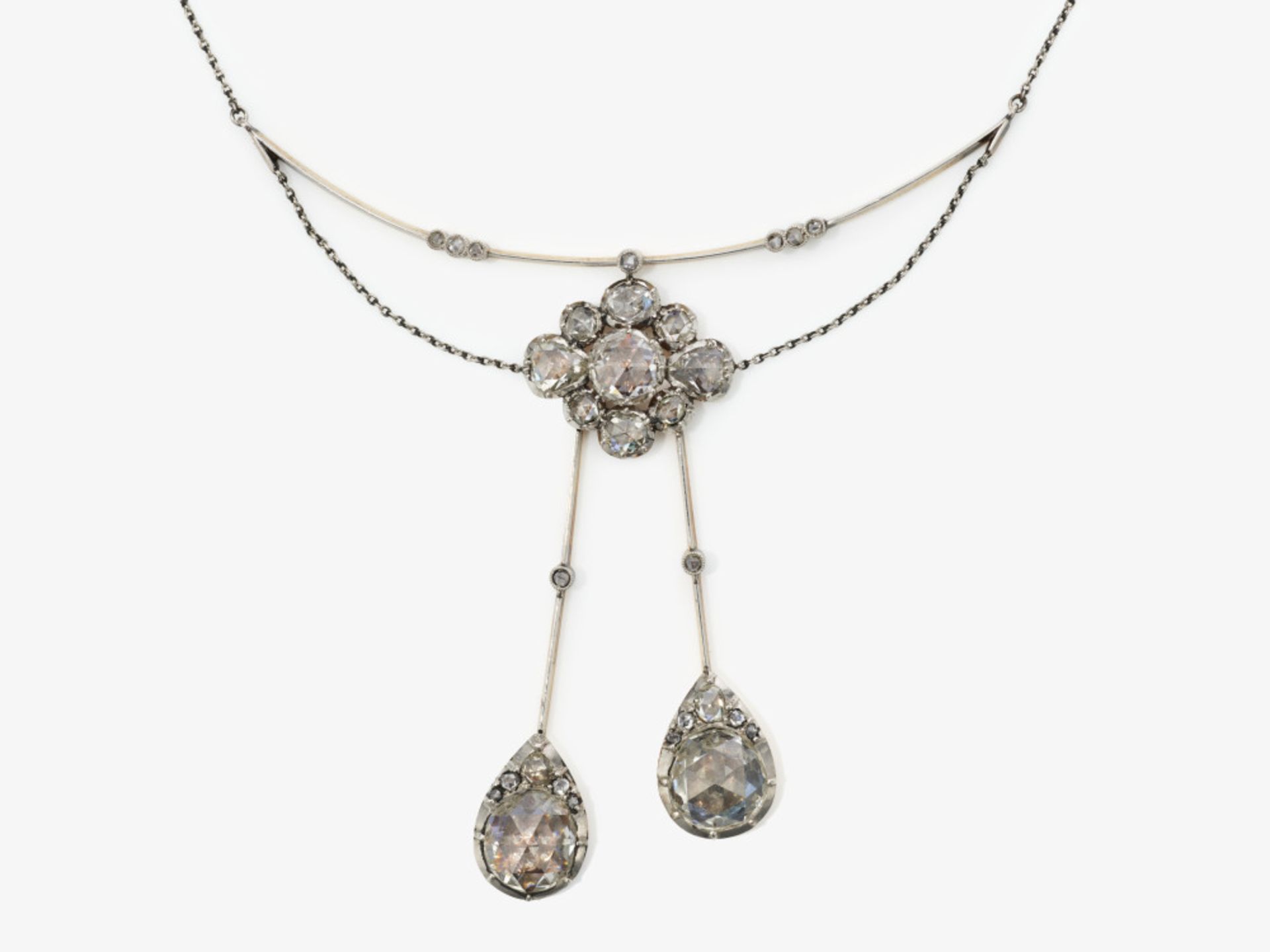 Lavallière mit Diamanten - Wohl Deutschland, um 1910 