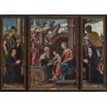 Jan van Scorel - Anbetung der Könige Triptychon.