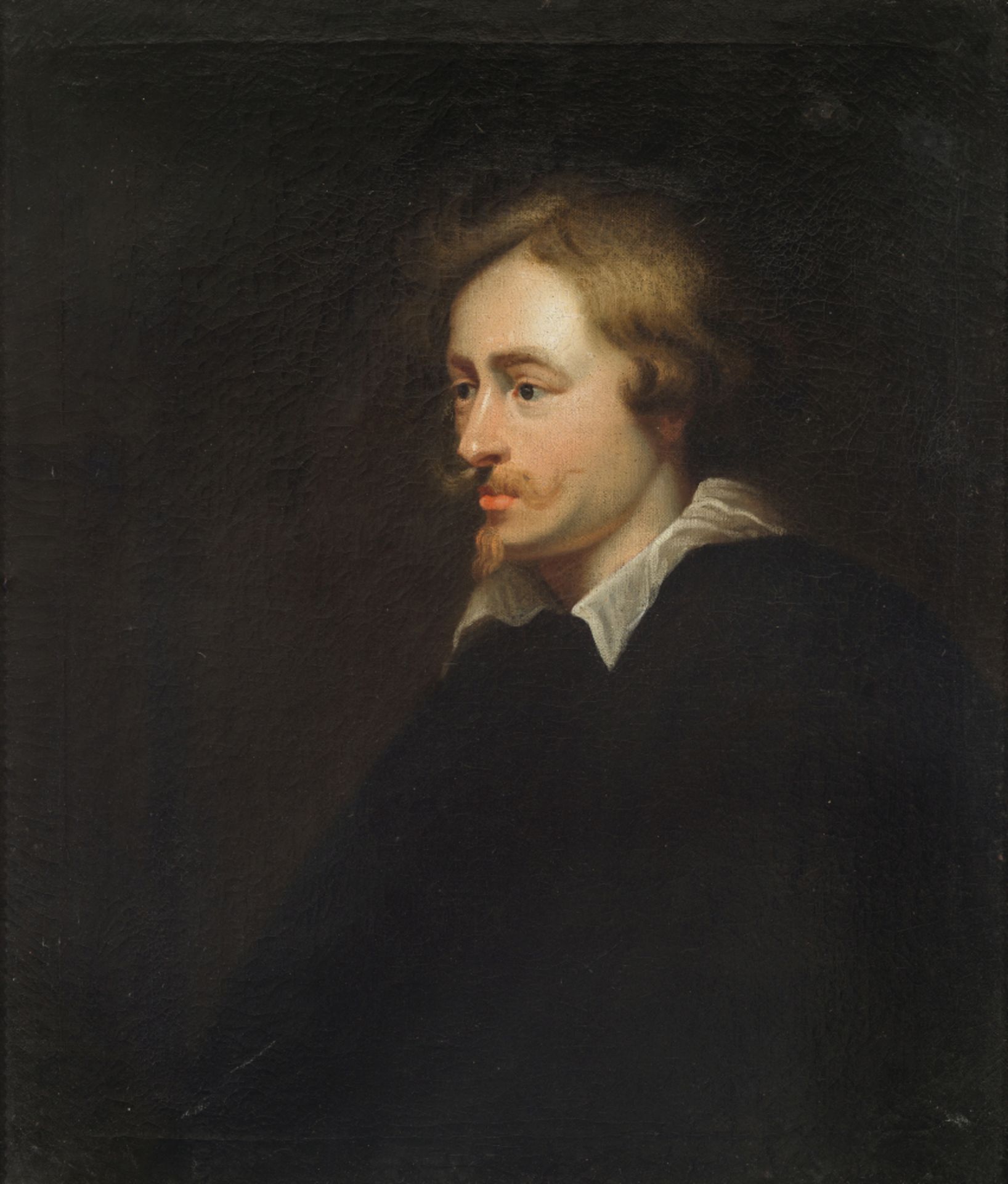 Peter Paul Rubens, follower of - Portrait of Anthony van Dyck (1599-1641) 