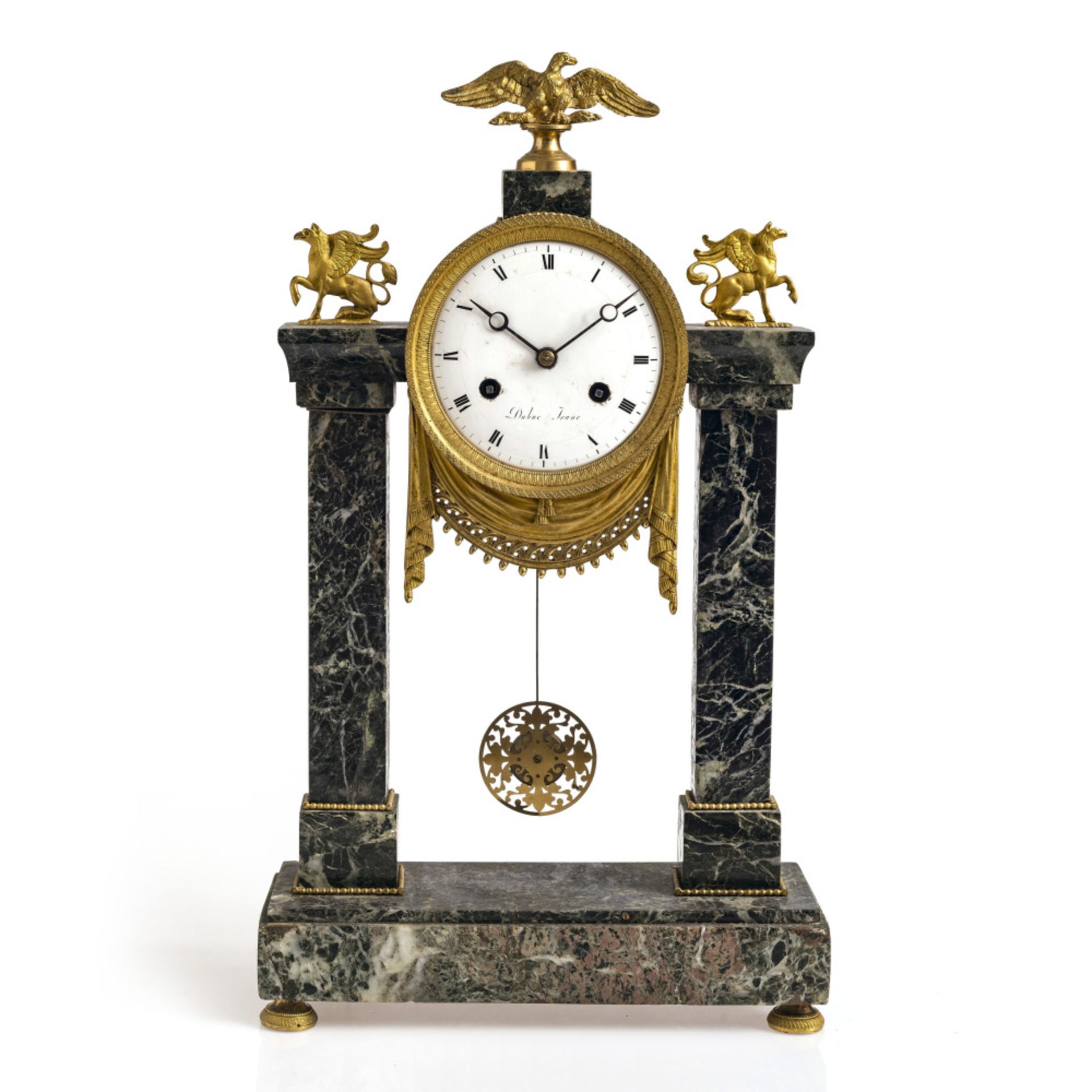 A portico clock - Paris, 19th century