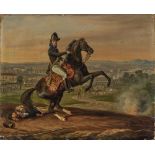 Albrecht Adam - Bildnis eines österreichischen Offiziers zu Pferde