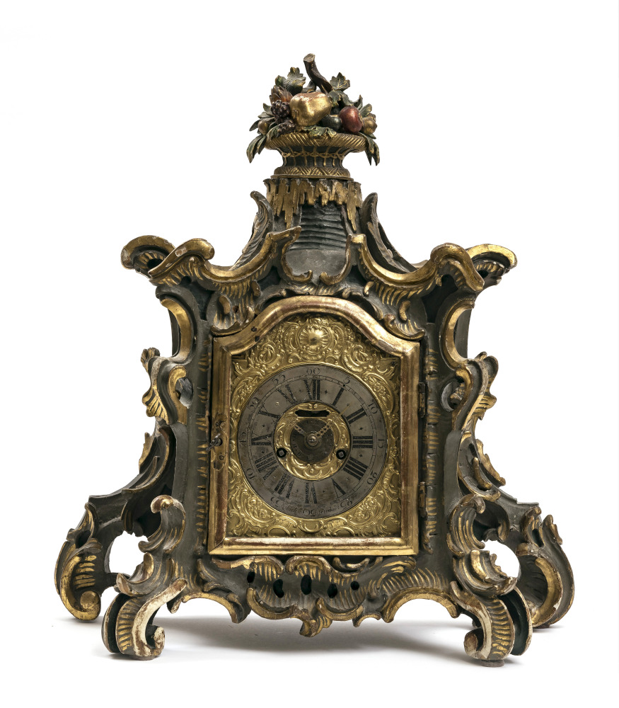 A bracket clock - Neustadt, 2nd half of the 18th century 