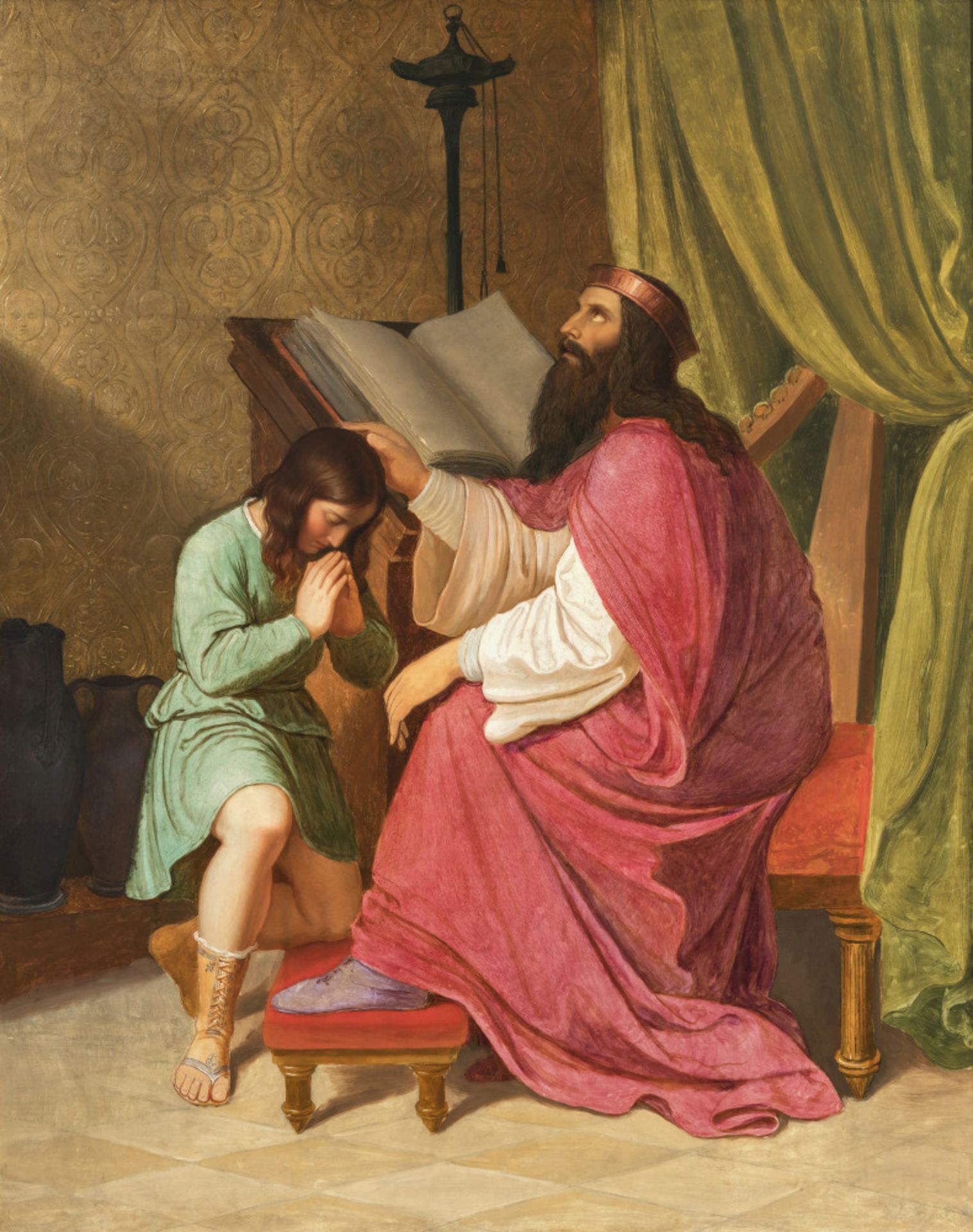 Deutsch - Saul und David (1 Samuel 16, 14-23). 