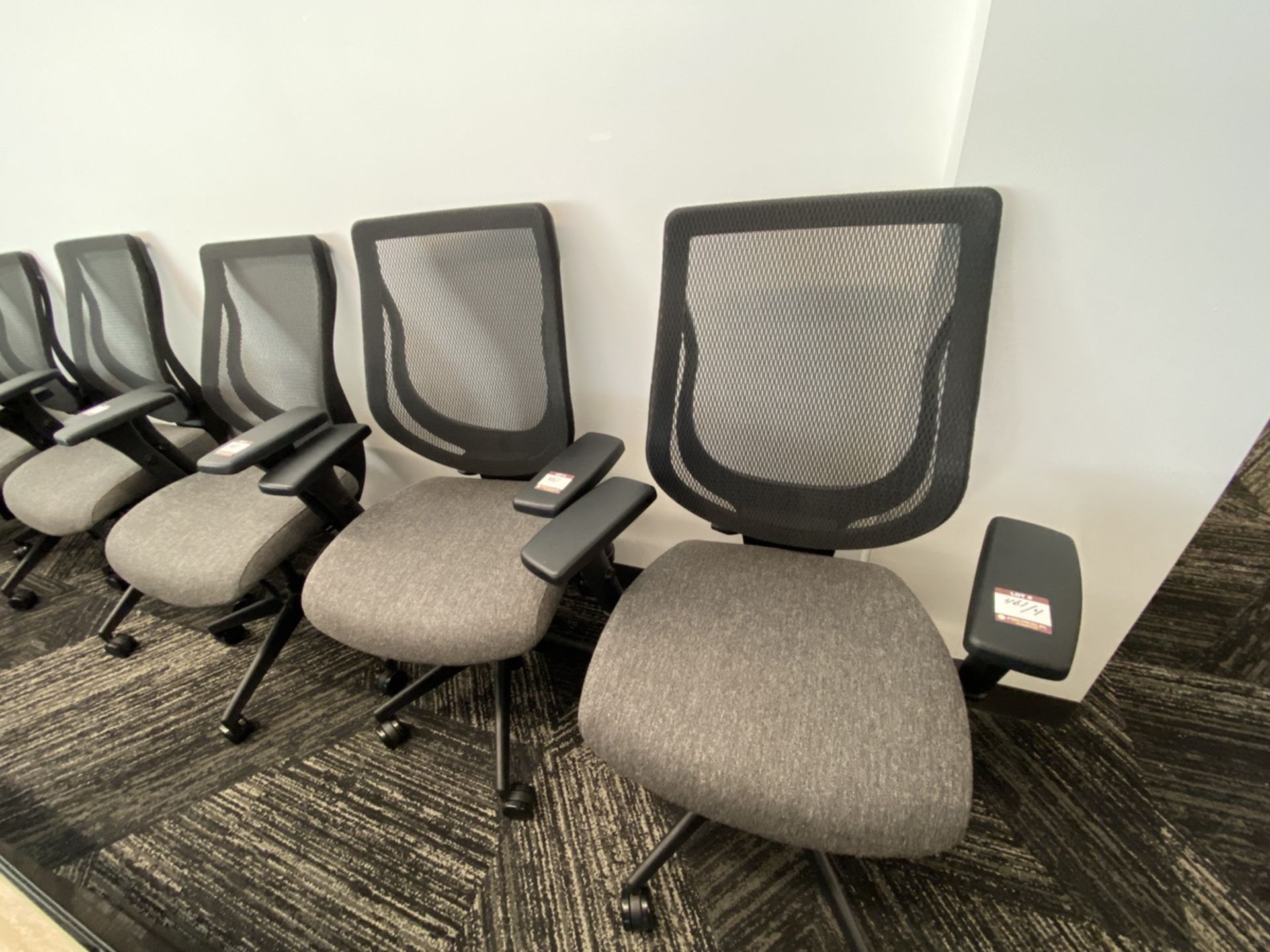 (4) Allseating Swivel Chairs