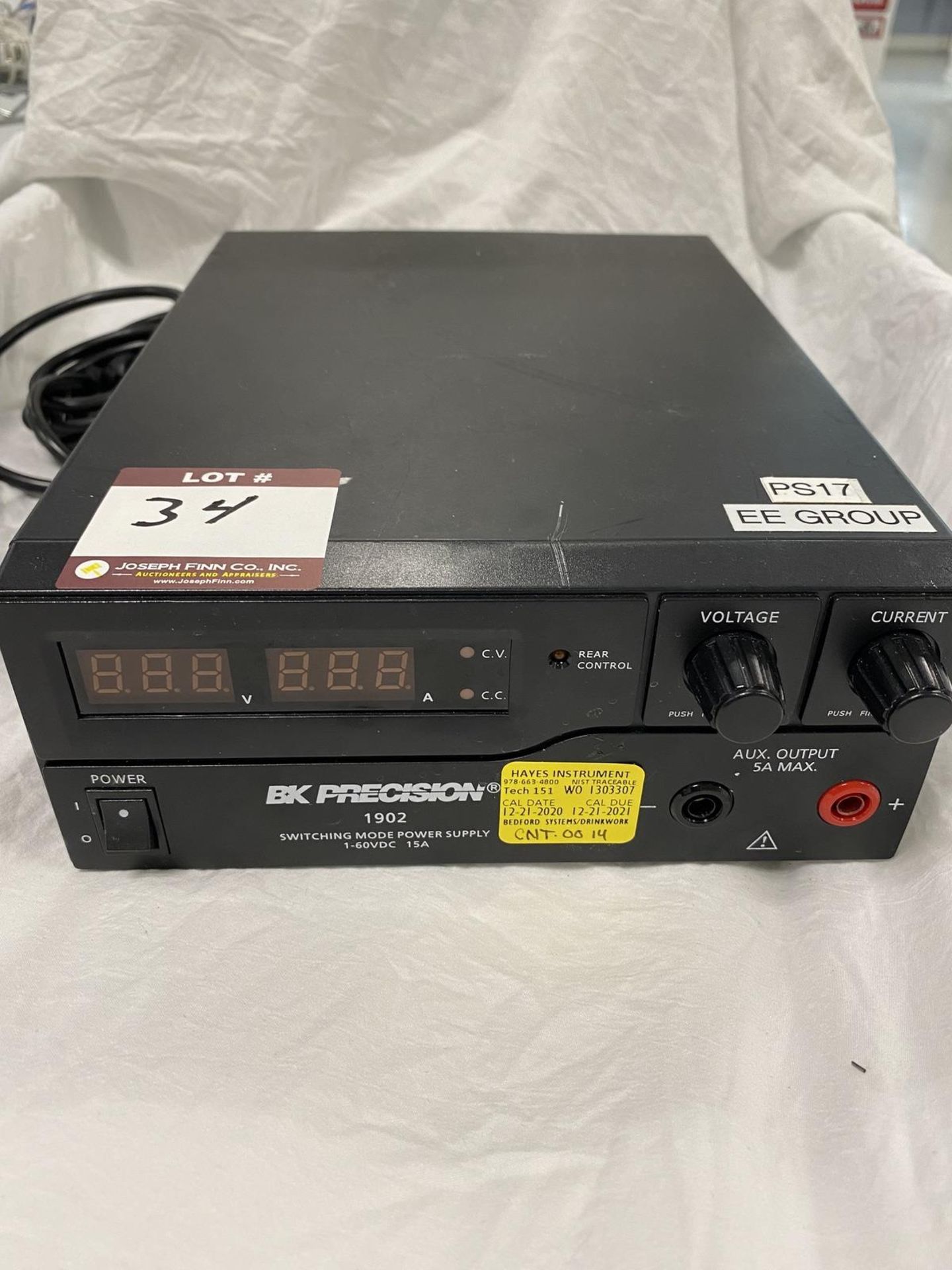 (1) BK Precision 1902 Switching Mode Power Supply