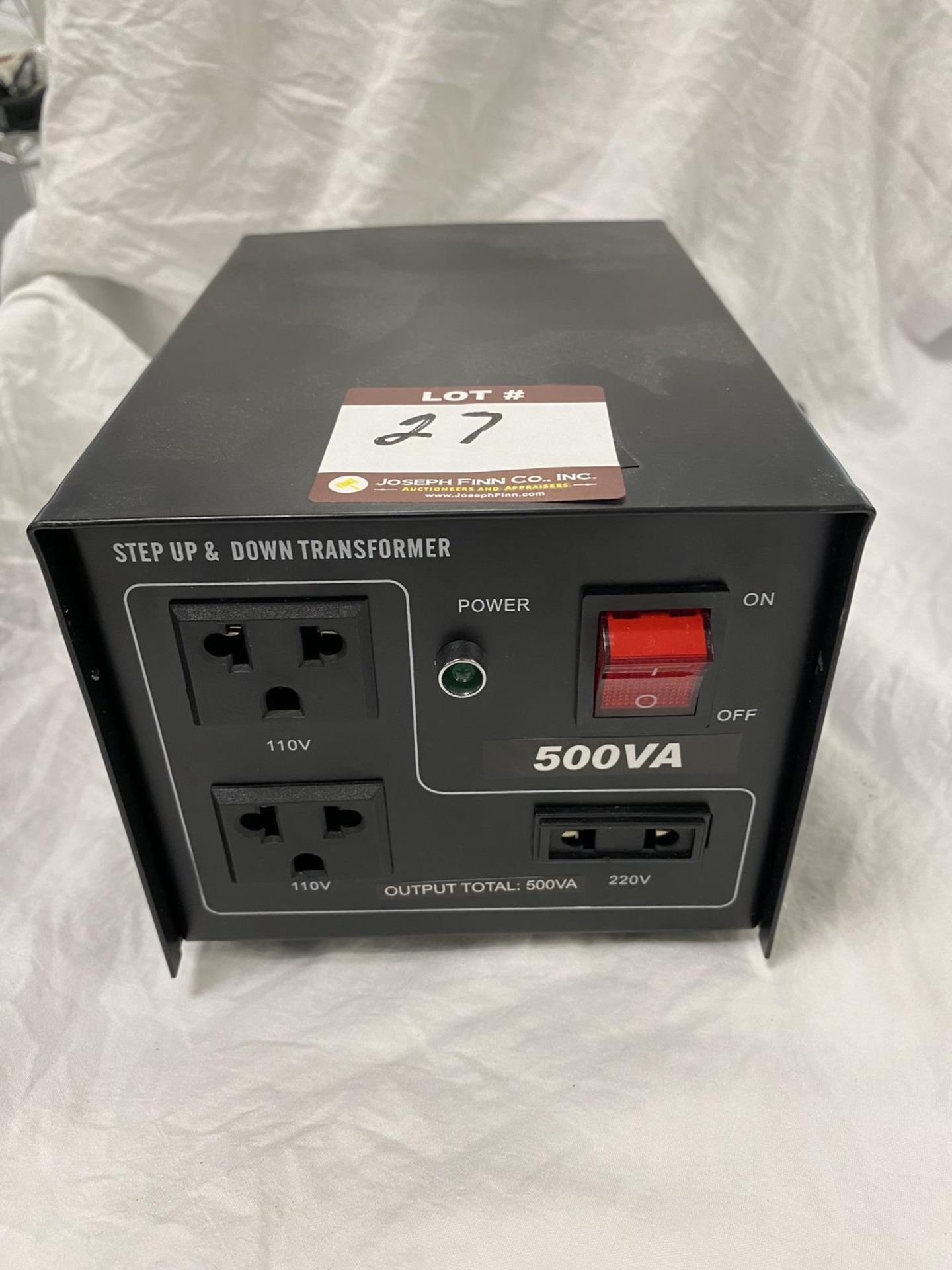 (1) 500 VA Up/Down Transformer