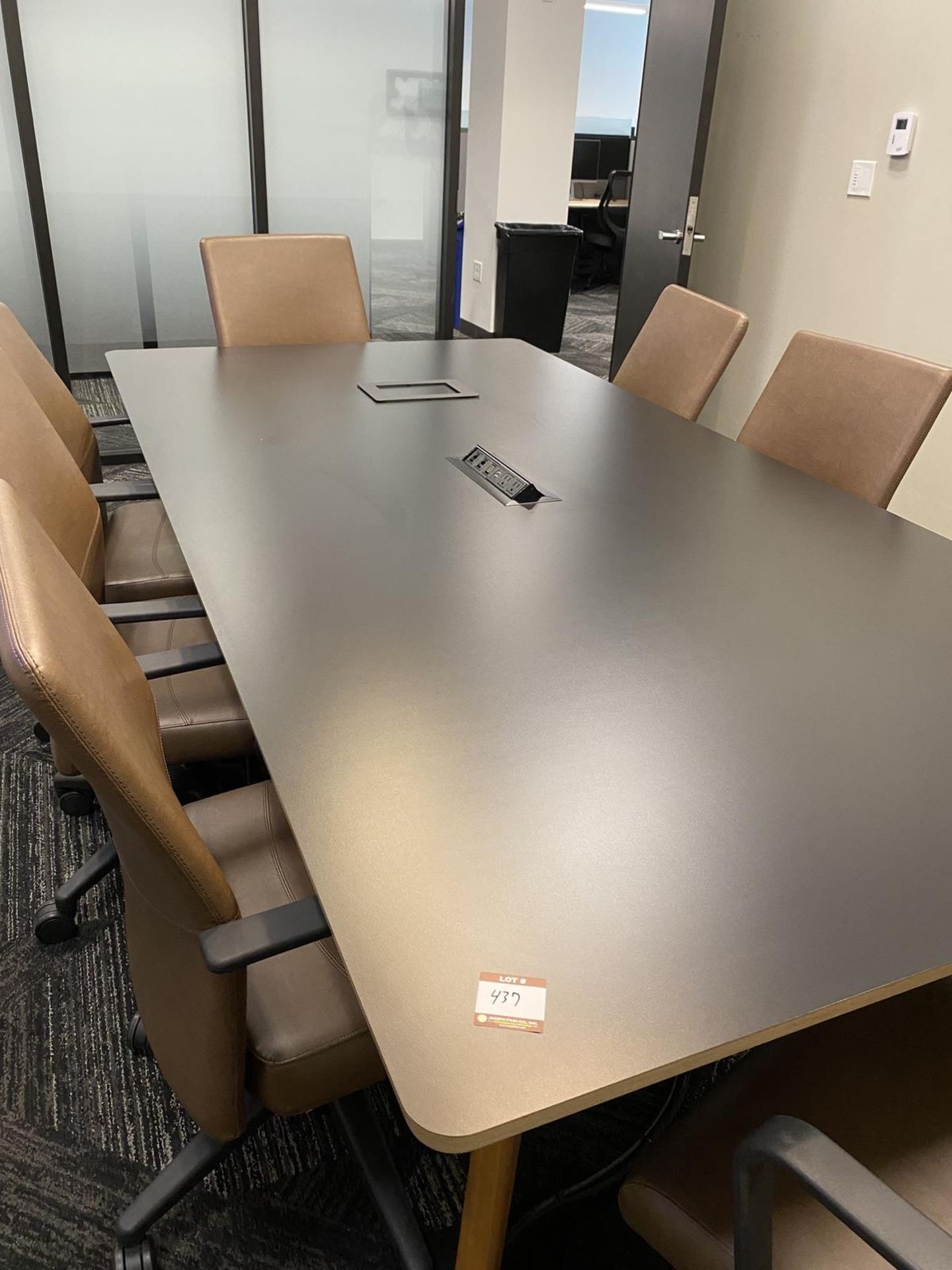 (1) 8' Conference Table w/(8) Chairs