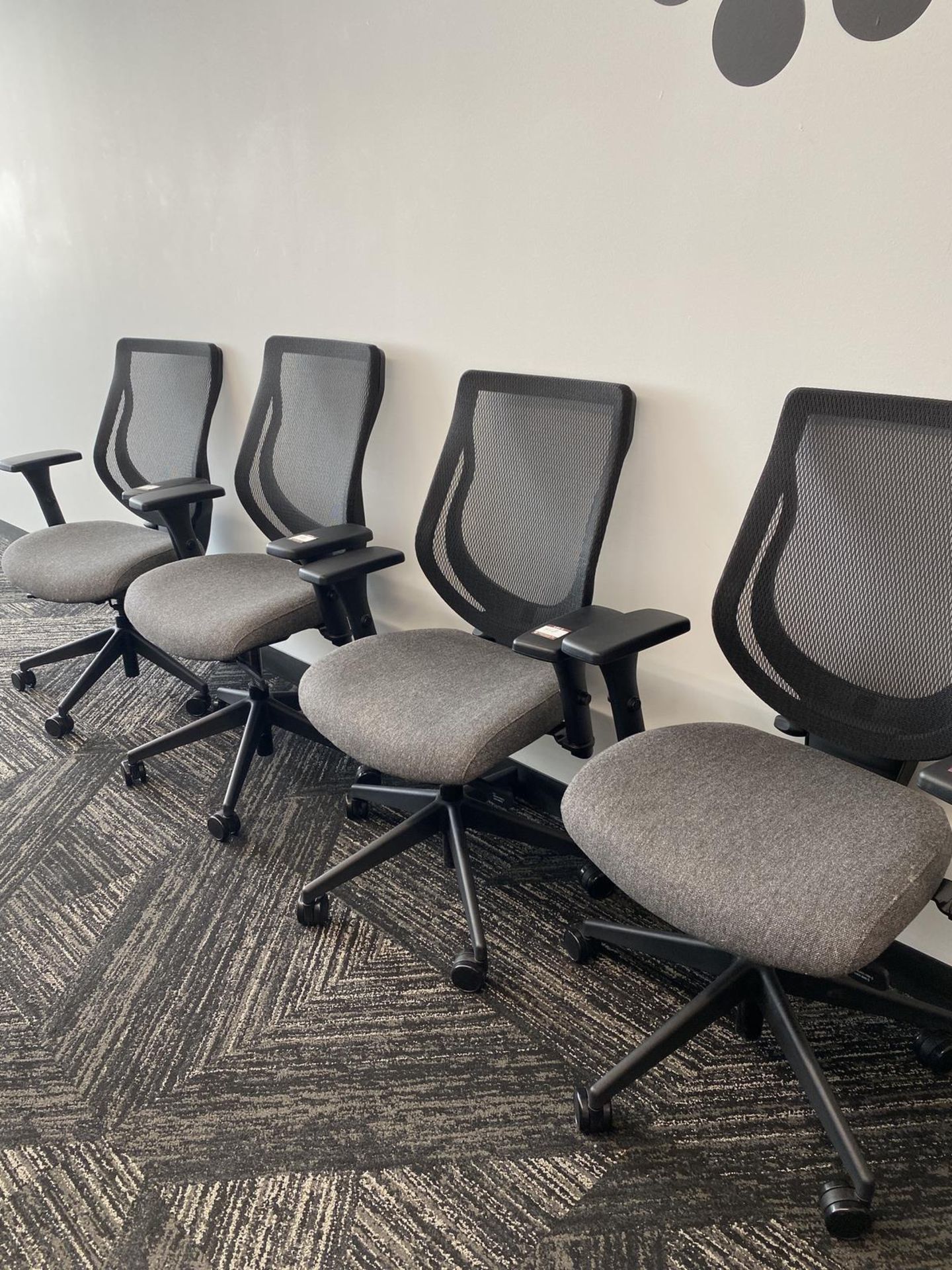 (4) Allseating Swivel Chairs