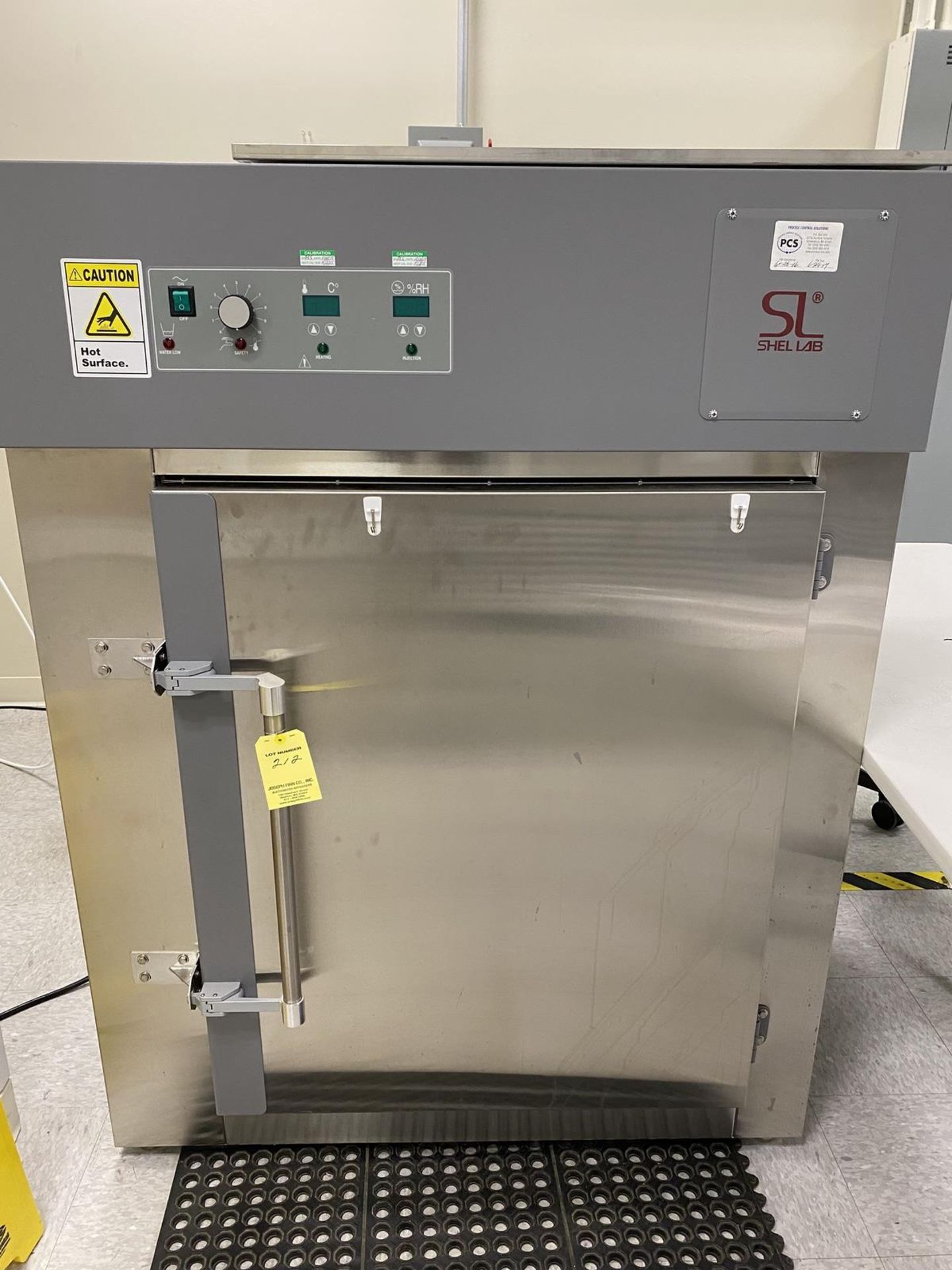 (1) Shell Lab (Sheldon Manufacturing) HC9 9 Cu. Ft. Humidity Test Chamber, s/n 07024813, 28 x 20.25