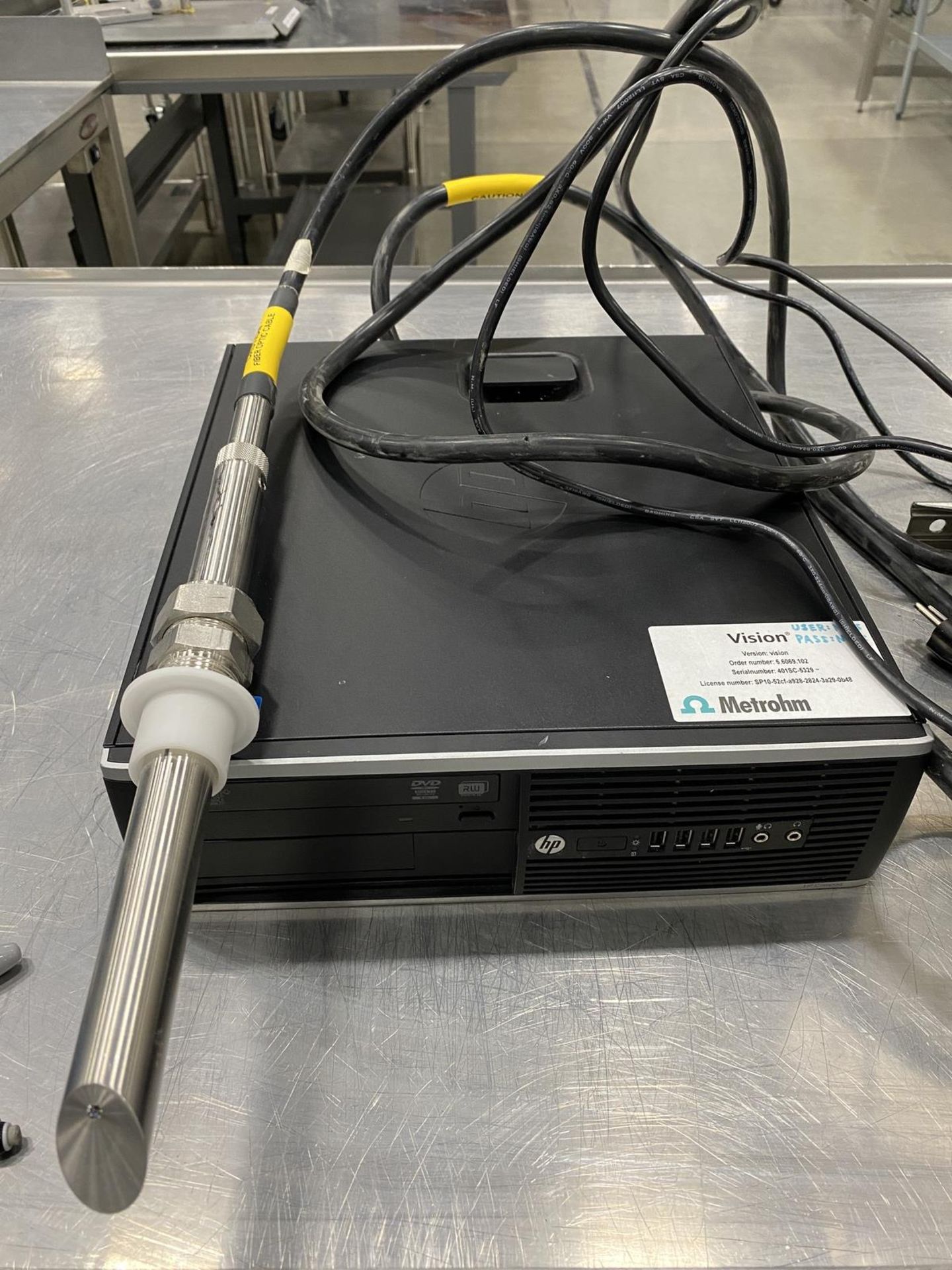 2015 Foss Xp-2400 Xds Process Analyzer s/n 3017-0711, Probe, HP Computer | Rig Fee: $200 - Image 5 of 6