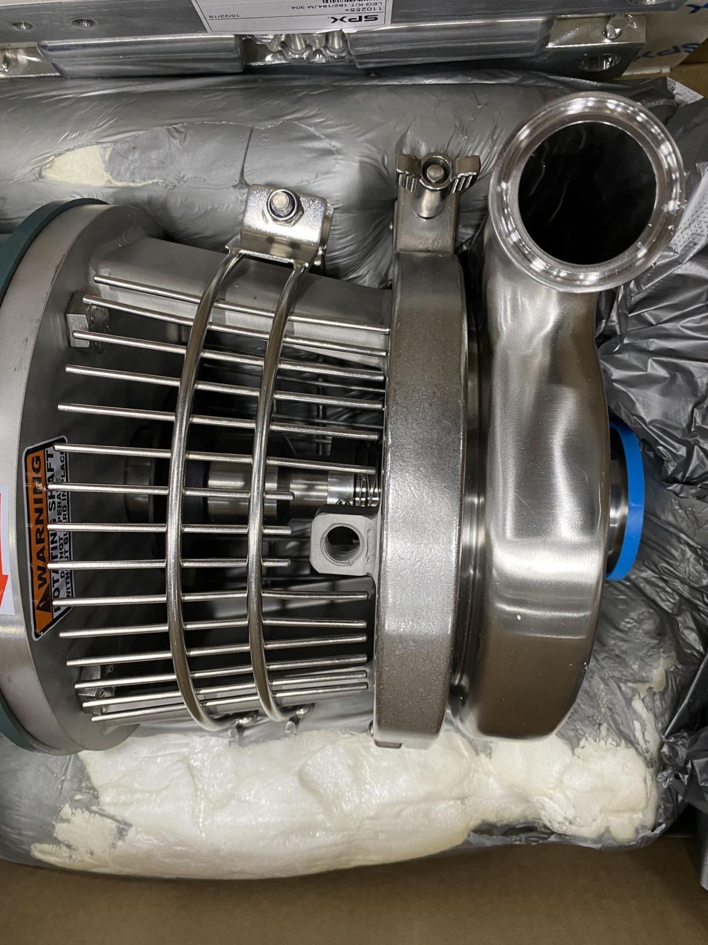 Waukesha Cherry-Burrell SPX Flow C-Series Centrifugal Pump, SS Head, 5 HP Motor (Un | Rig Fee: $50 - Image 2 of 5