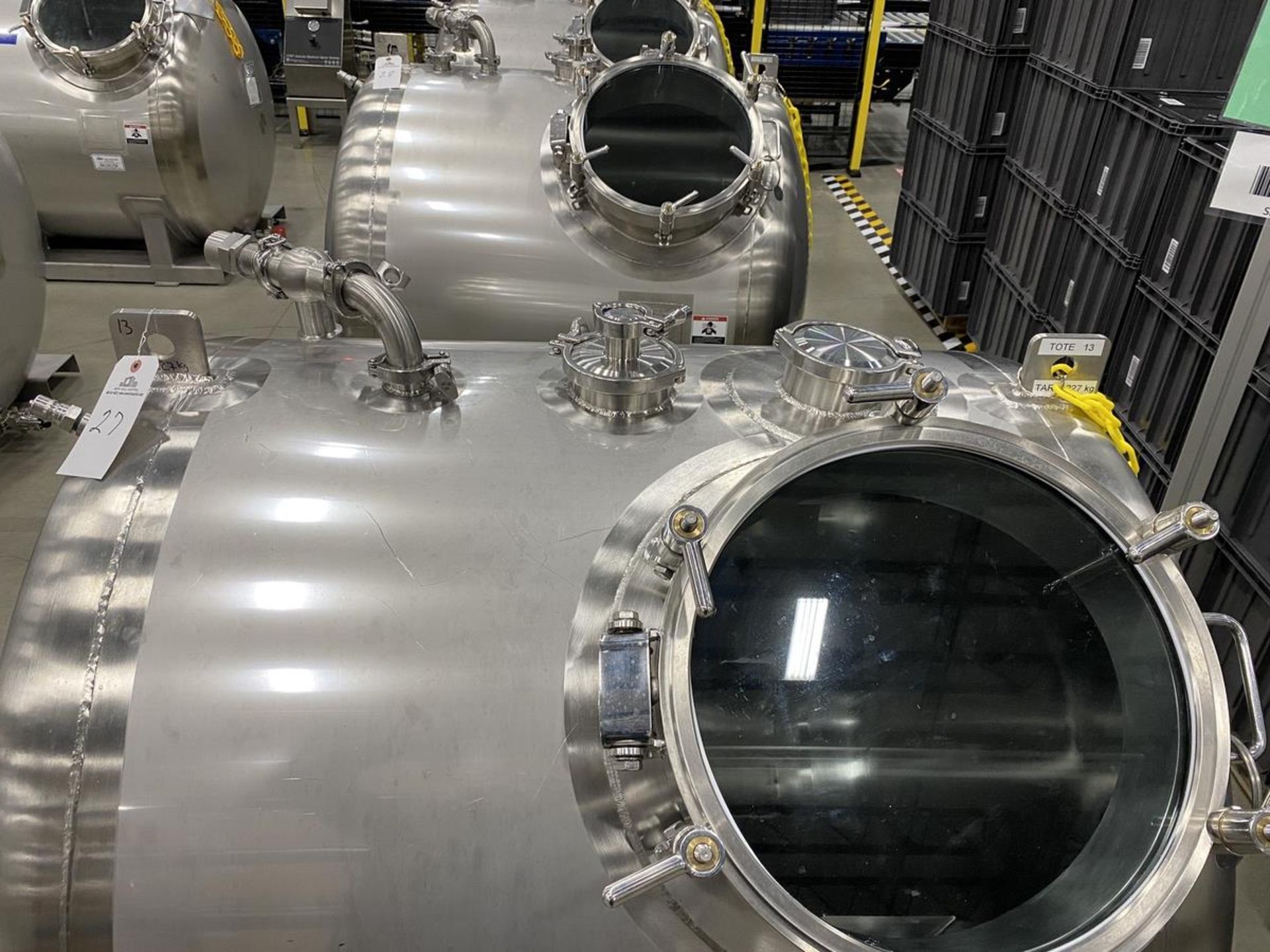 2019 A&B Process Systems 1,000 Liter Stainless Steel (316L) Skid Mounted Tank, 14. | Rig Fee: $200 - Image 2 of 4