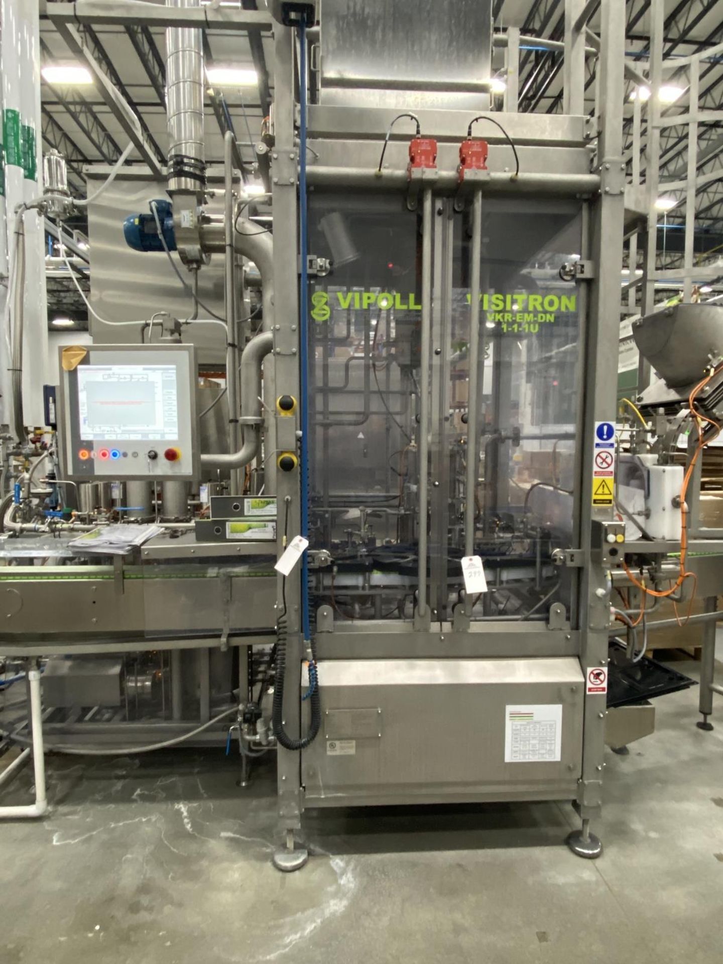 Vipol Machine 2018 Vipoll Visitron VKR-EM-DN-1-1-1U Single Head Filler s/n 09/06/17 ...