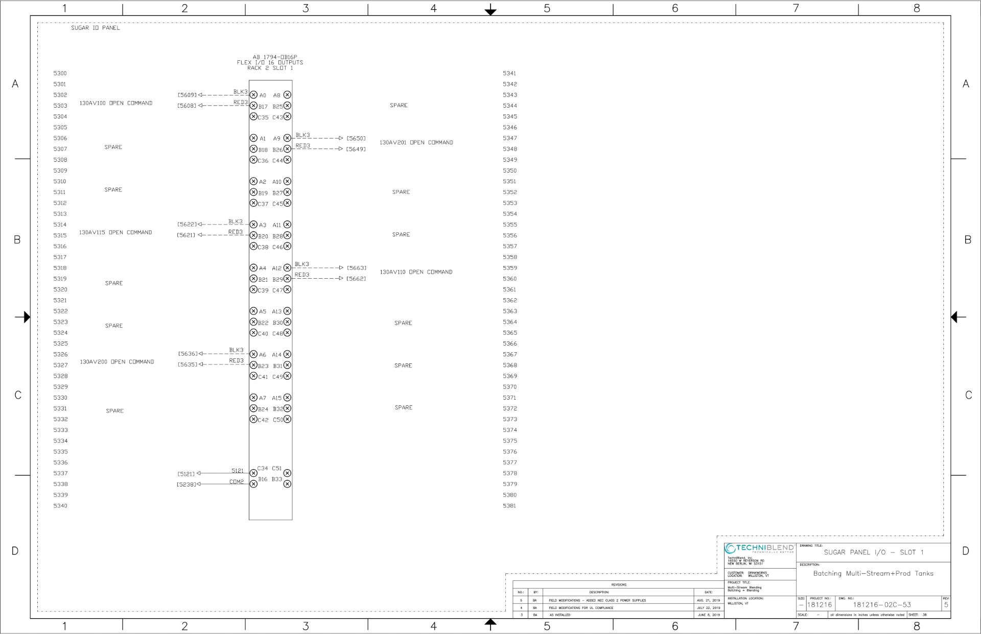 2019 Techniblend Model TB-800 Stainless Steel 316L 6-Input Blending (Dwgs in Photos) | Rig Fee: 2000 - Image 68 of 77