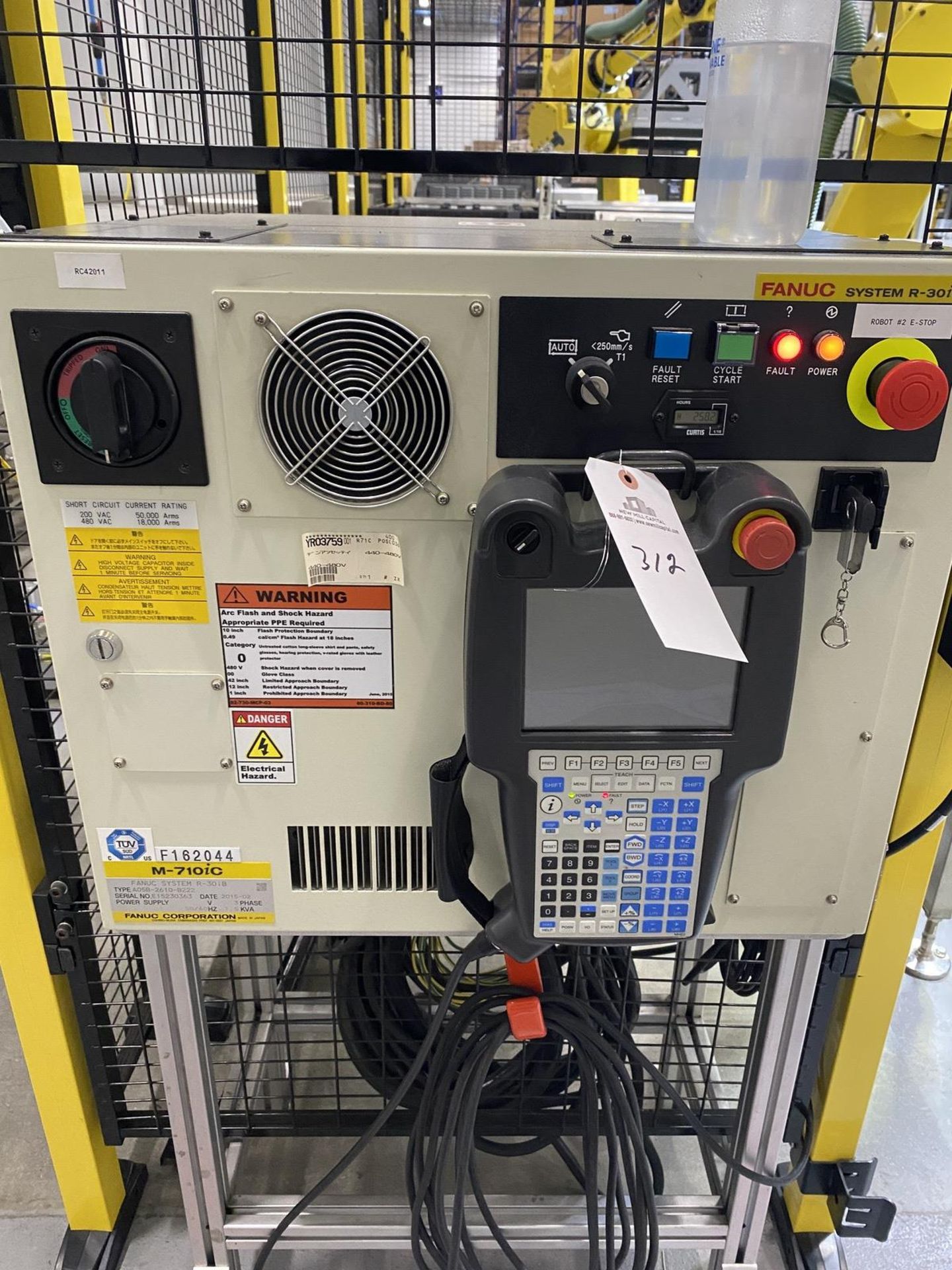 2015 Fanuc Robot M-710iC 50 Robot System with Vacuum Pump, Joulin Hea - Subj to Bulk | Rig Fee: $700 - Image 6 of 7