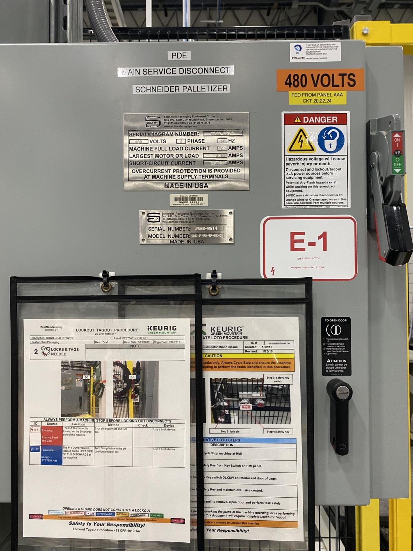 Schneider RWC-P-PD-TF-OC-C Palletizer s/n 3062-0614 - Subj to Bulk | Rig Fee: $2250 - Image 7 of 8