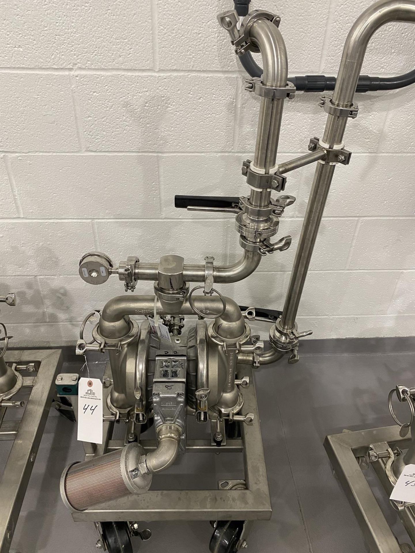 2019 Portable Pump Skid Including Wilden Stainless Steel (316L) XPS4/SZAAA/FWL/FW/F | Rig Fee: $150