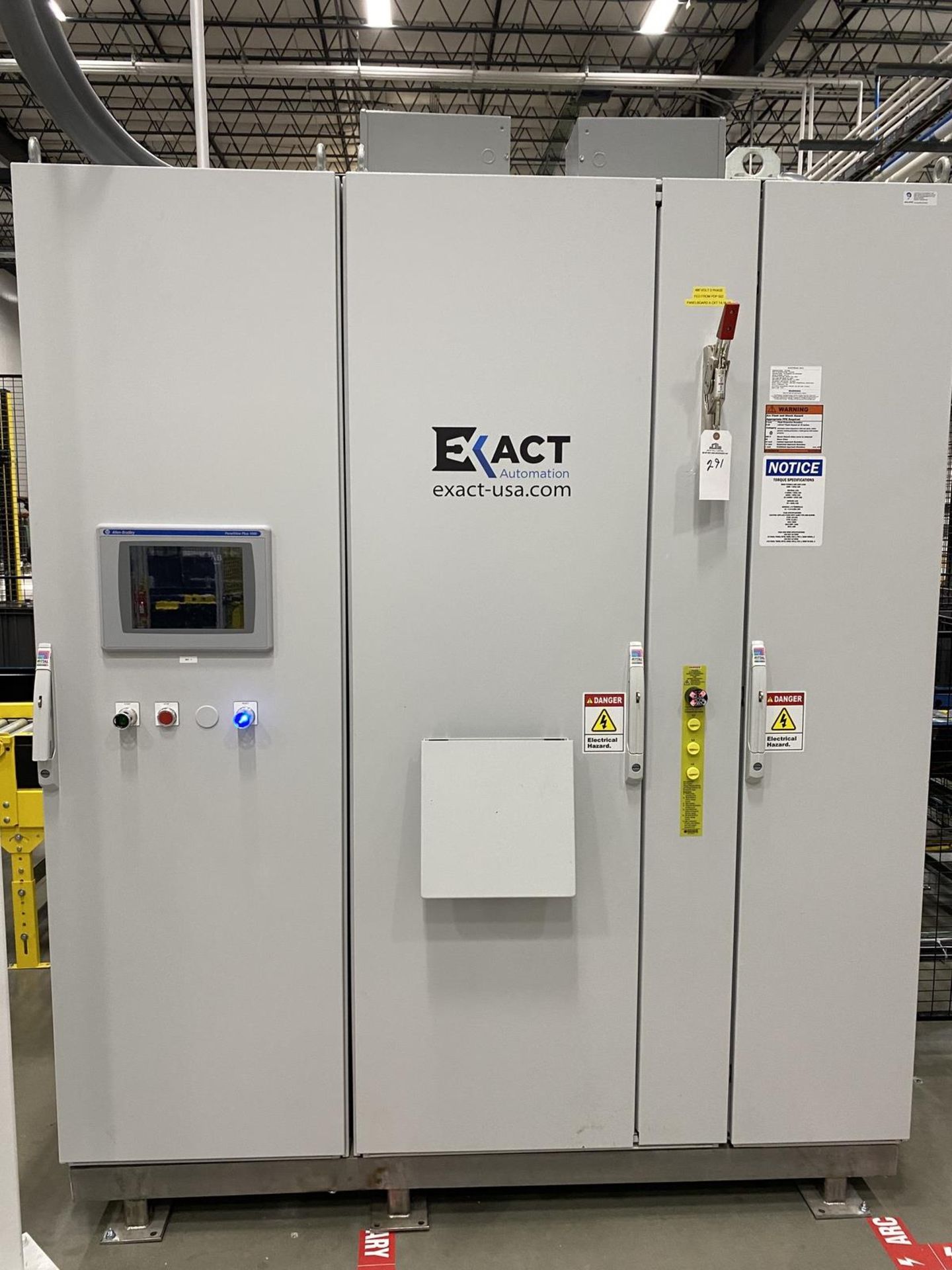 2020 Exact USA Packaging Machine Control Panel, Allen-Bradley Panelv - Subj to Bulk | Rig Fee: $400