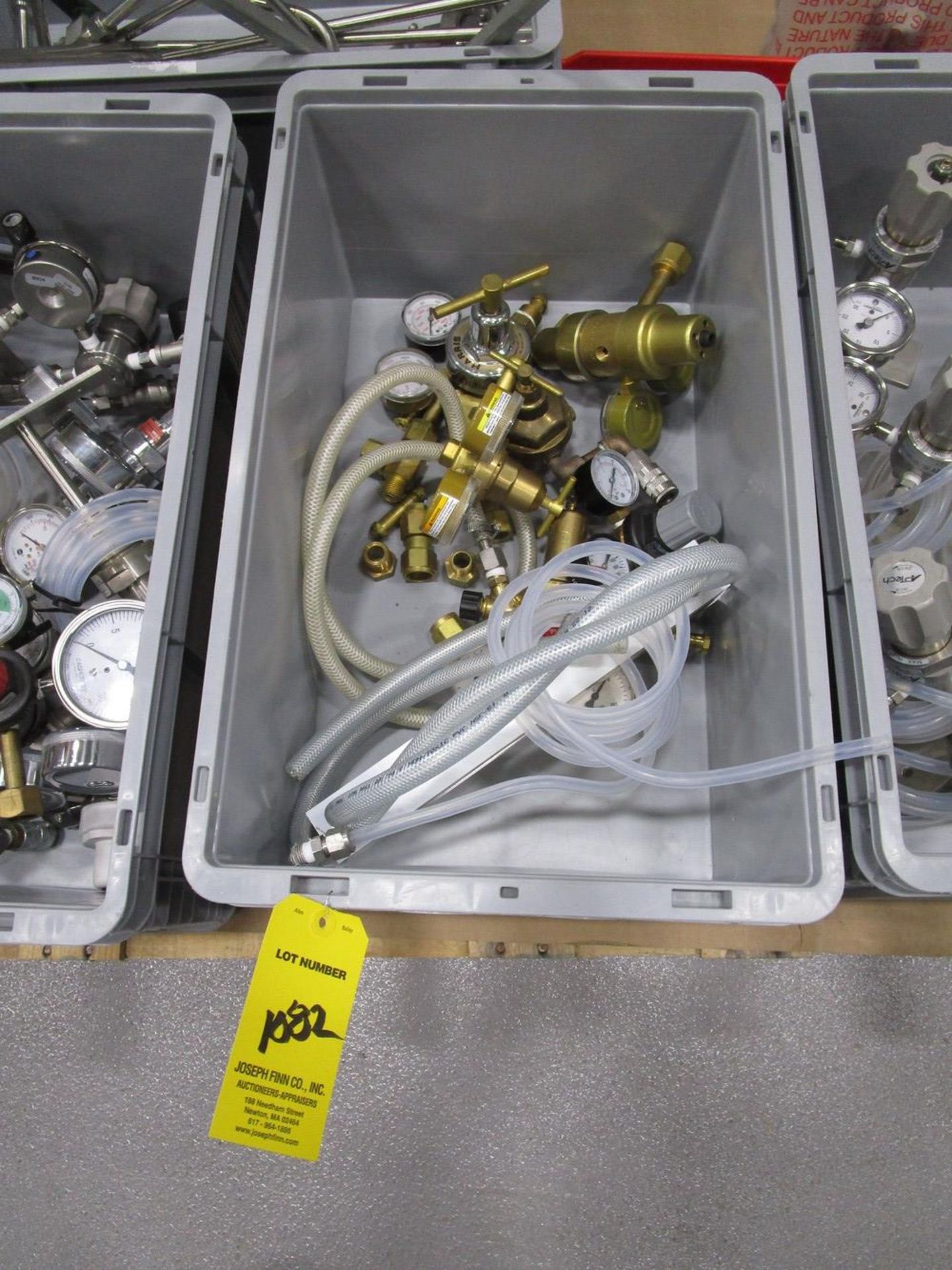 (3) Bin of Gauges and Misc. SS Brewing and Production Parts (Tags 1081 - 1083) | Rig Fee: No Charge - Image 2 of 3