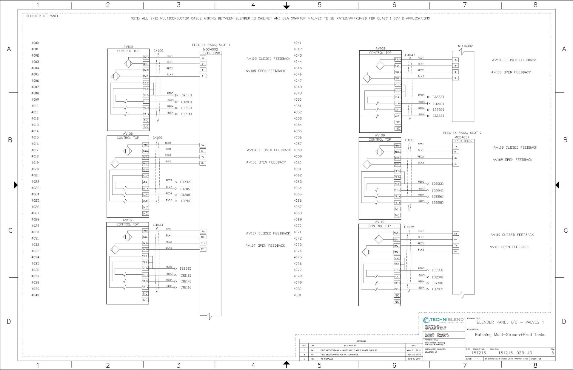 2019 Techniblend Model TB-800 Stainless Steel 316L 6-Input Blending (Dwgs in Photos) | Rig Fee: 2000 - Image 60 of 77