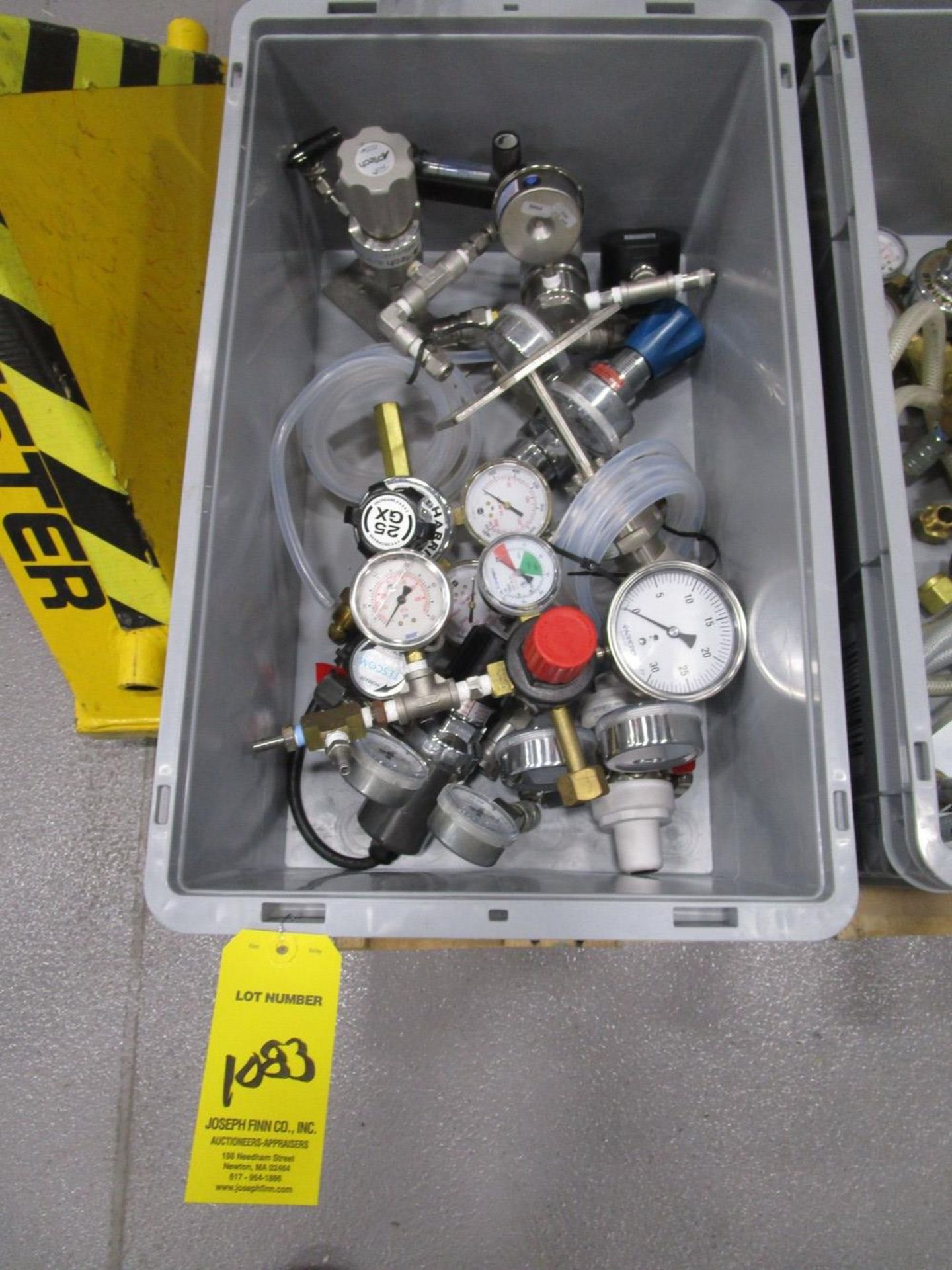 (3) Bin of Gauges and Misc. SS Brewing and Production Parts (Tags 1081 - 1083) | Rig Fee: No Charge - Image 3 of 3