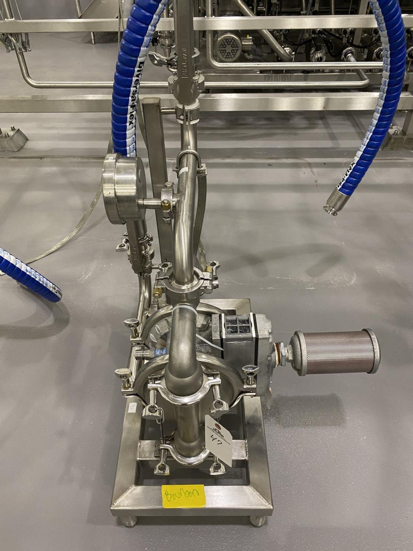 2019 Pump Skid Including Wilden Stainless Steel (316L) XPS4/SZAAA/FWL/FW/FW/0070 Di | Rig Fee: $150