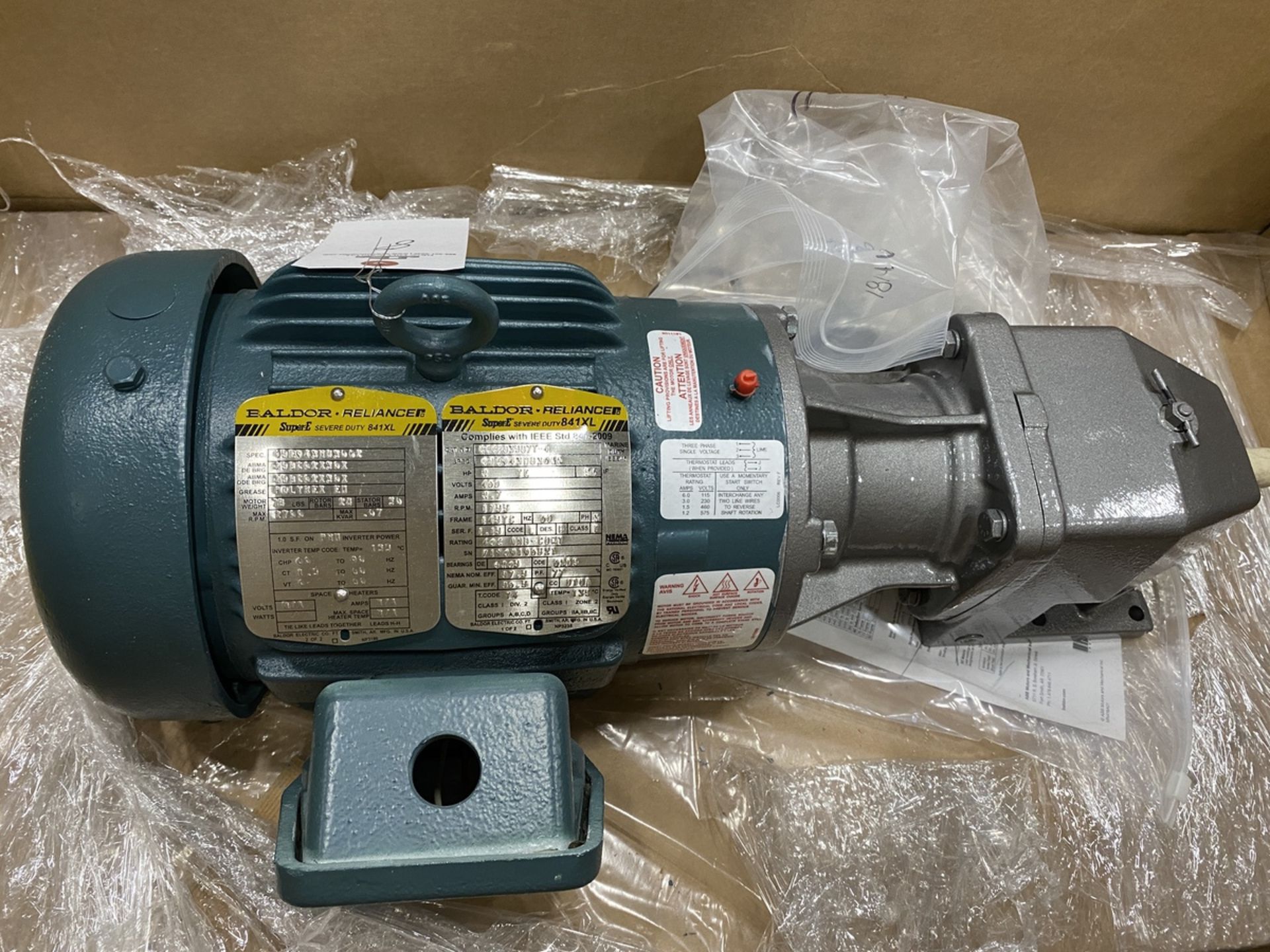 ABB Motors Centrifugal Pump, 2 HP Motor, (Unused) | Rig Fee: $50