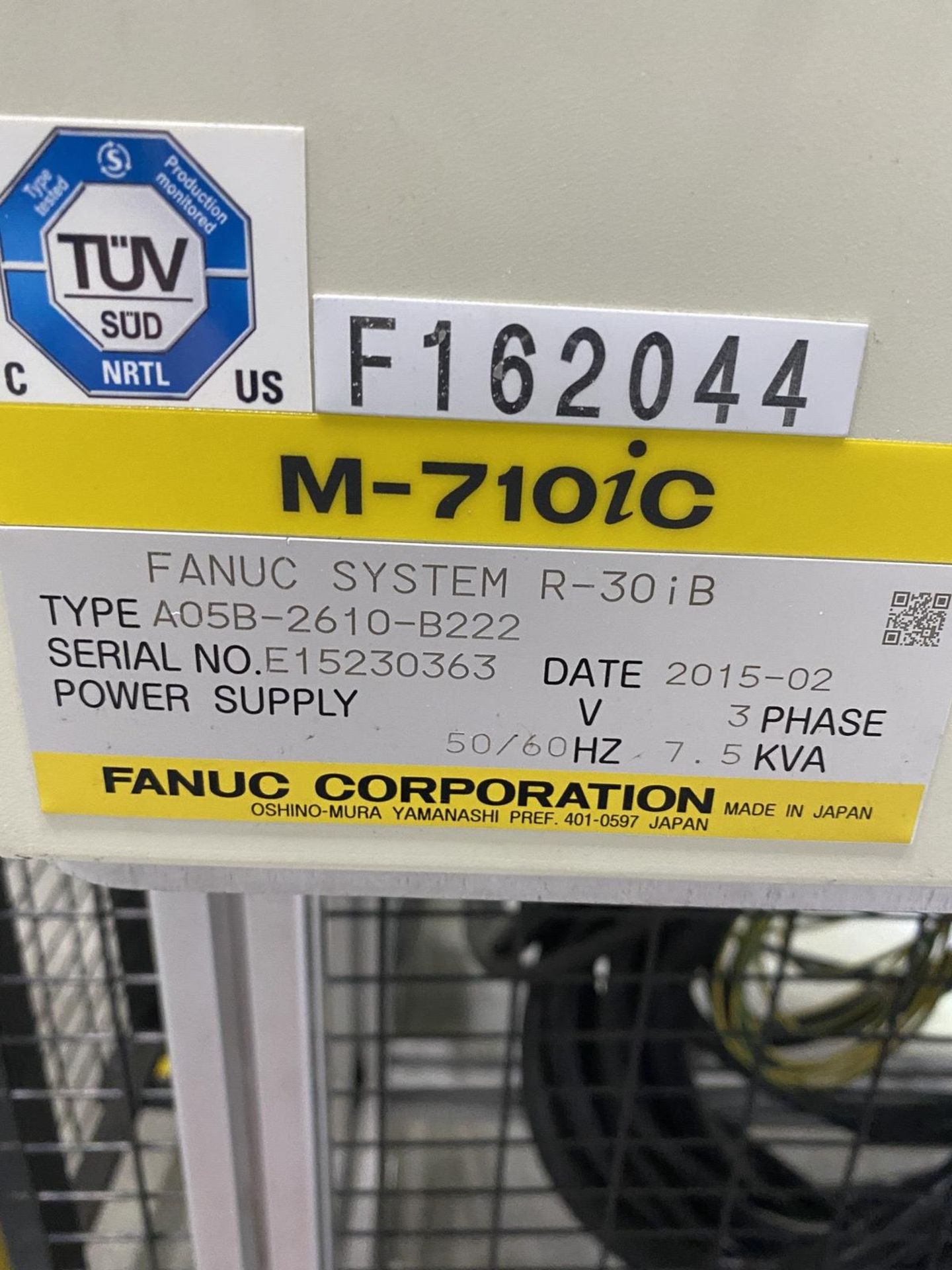 2015 Fanuc Robot M-710iC 50 Robot System with Vacuum Pump, Joulin Hea - Subj to Bulk | Rig Fee: $700 - Image 7 of 7