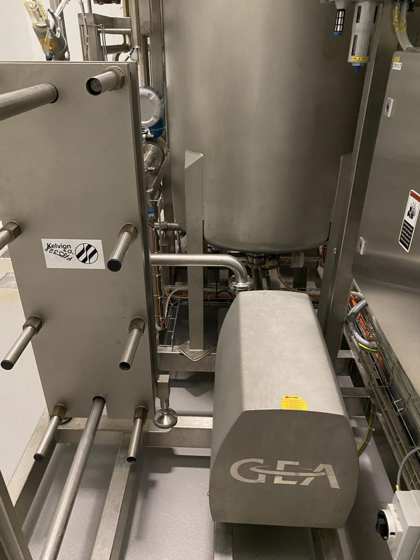 GEA Freeze Concentrate Refridgeration Skid | Rig Fee: $850 - Image 3 of 10