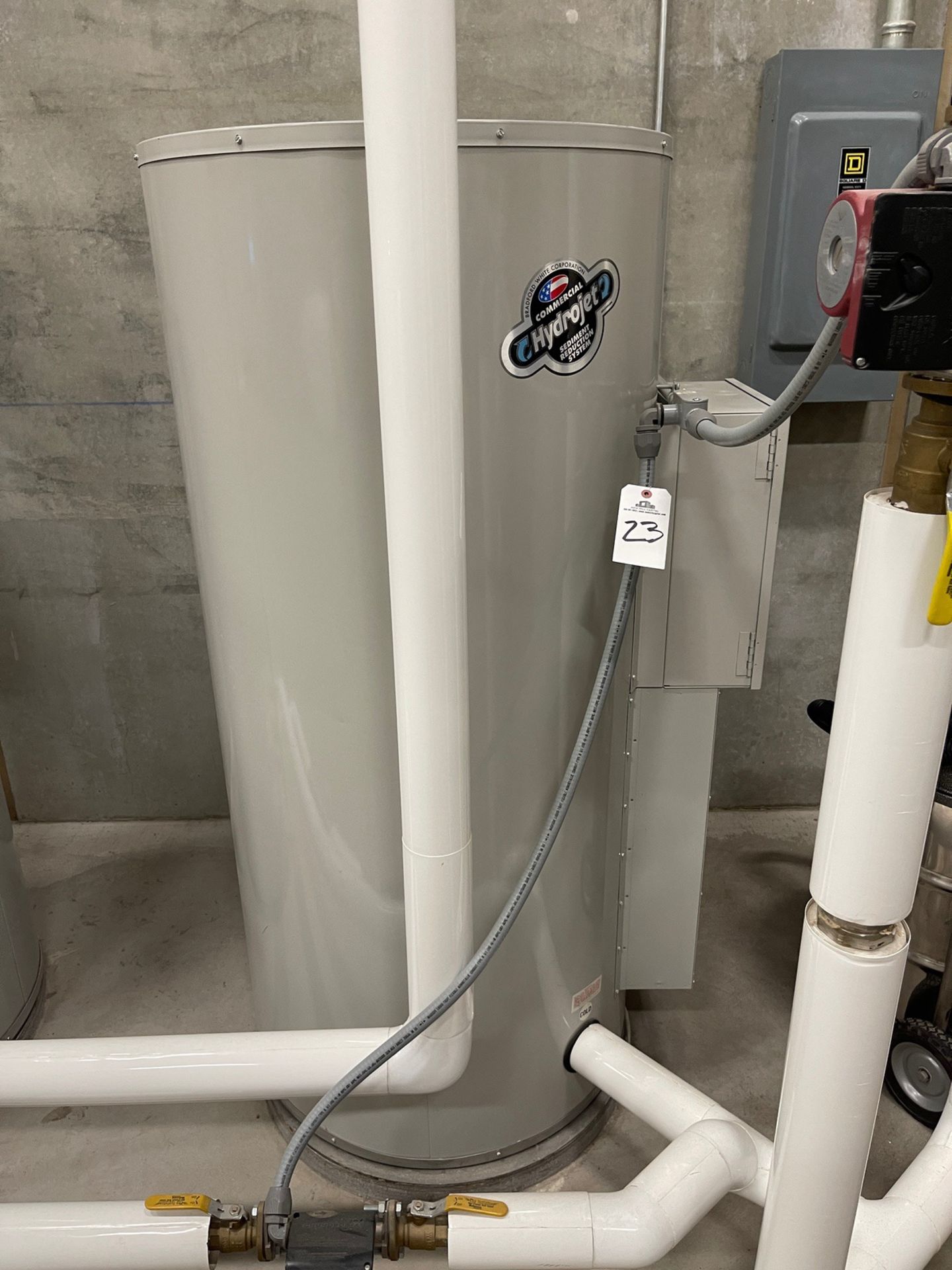 Bradford White 119 Gallon Magnum Series MII1205463SF7 Water Heater, S/N KE18328410 | Rig Fee $150