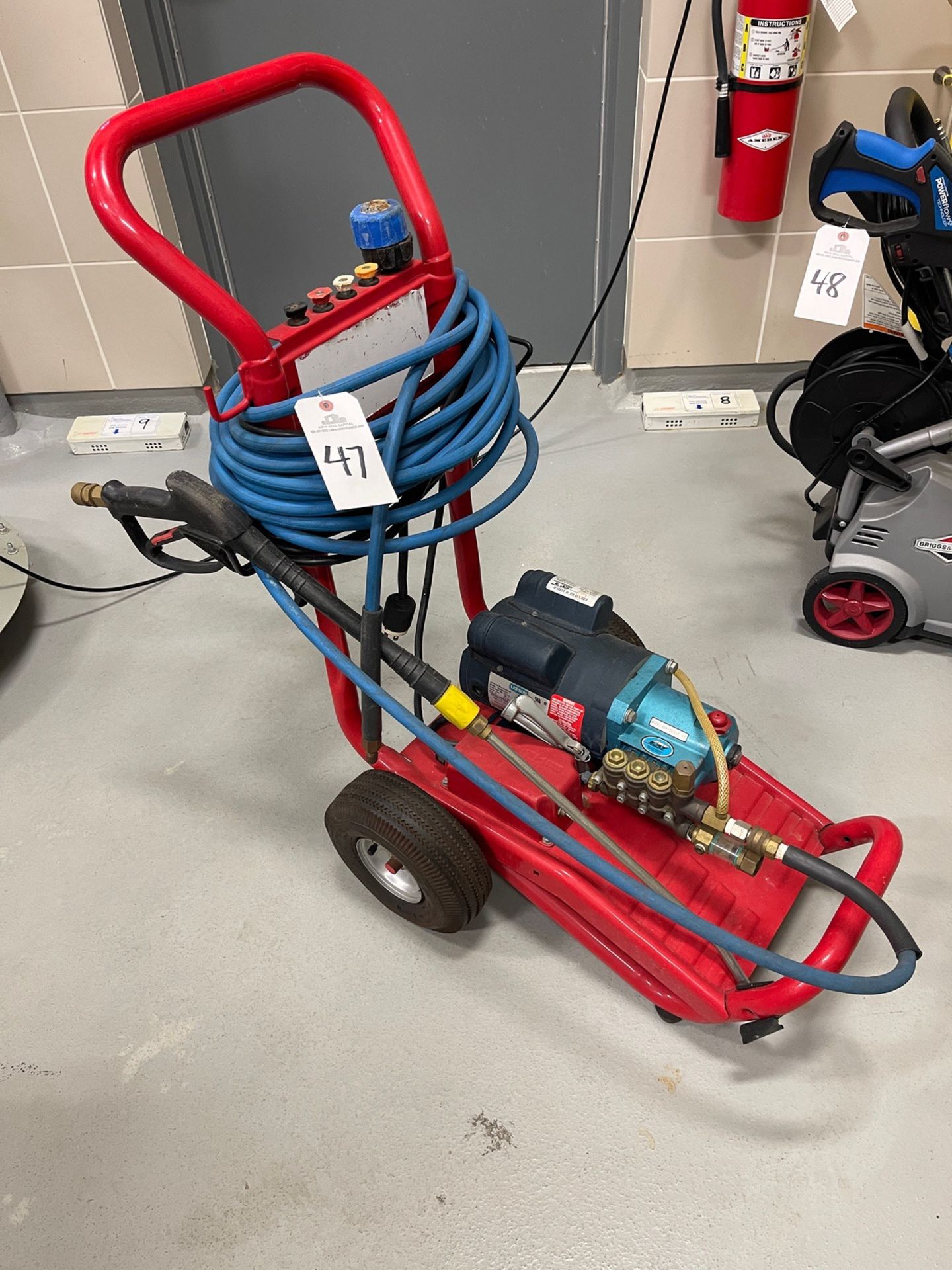 North Star 2000 PSI Pressure Washer with 2HP Leeson Motor, 1.5GPM, Max Temp 140 | Rig Fee $50