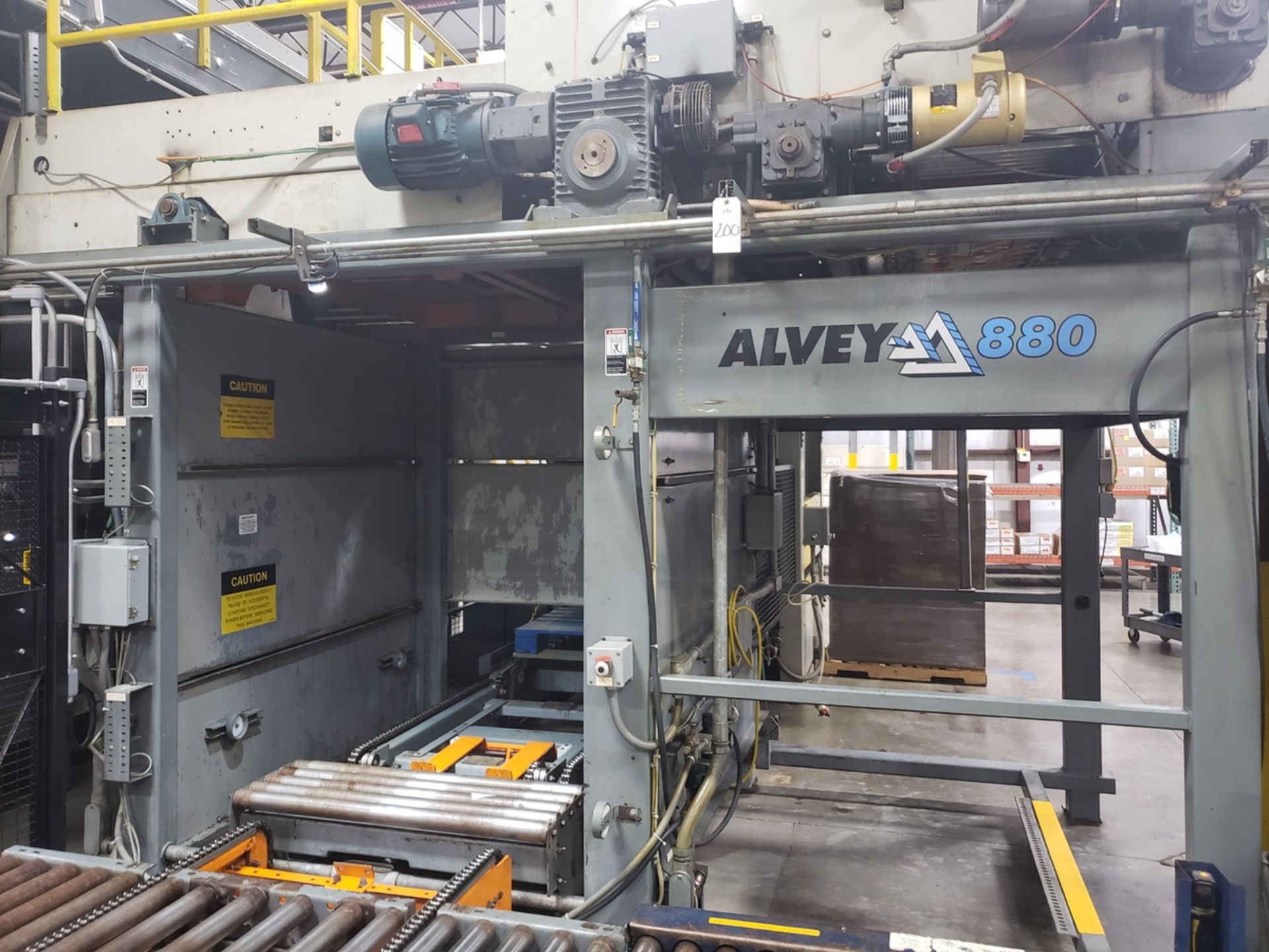 Alvey Palletizer, M# Series 880, S/N 01-K743118 | Rig Fee $5500