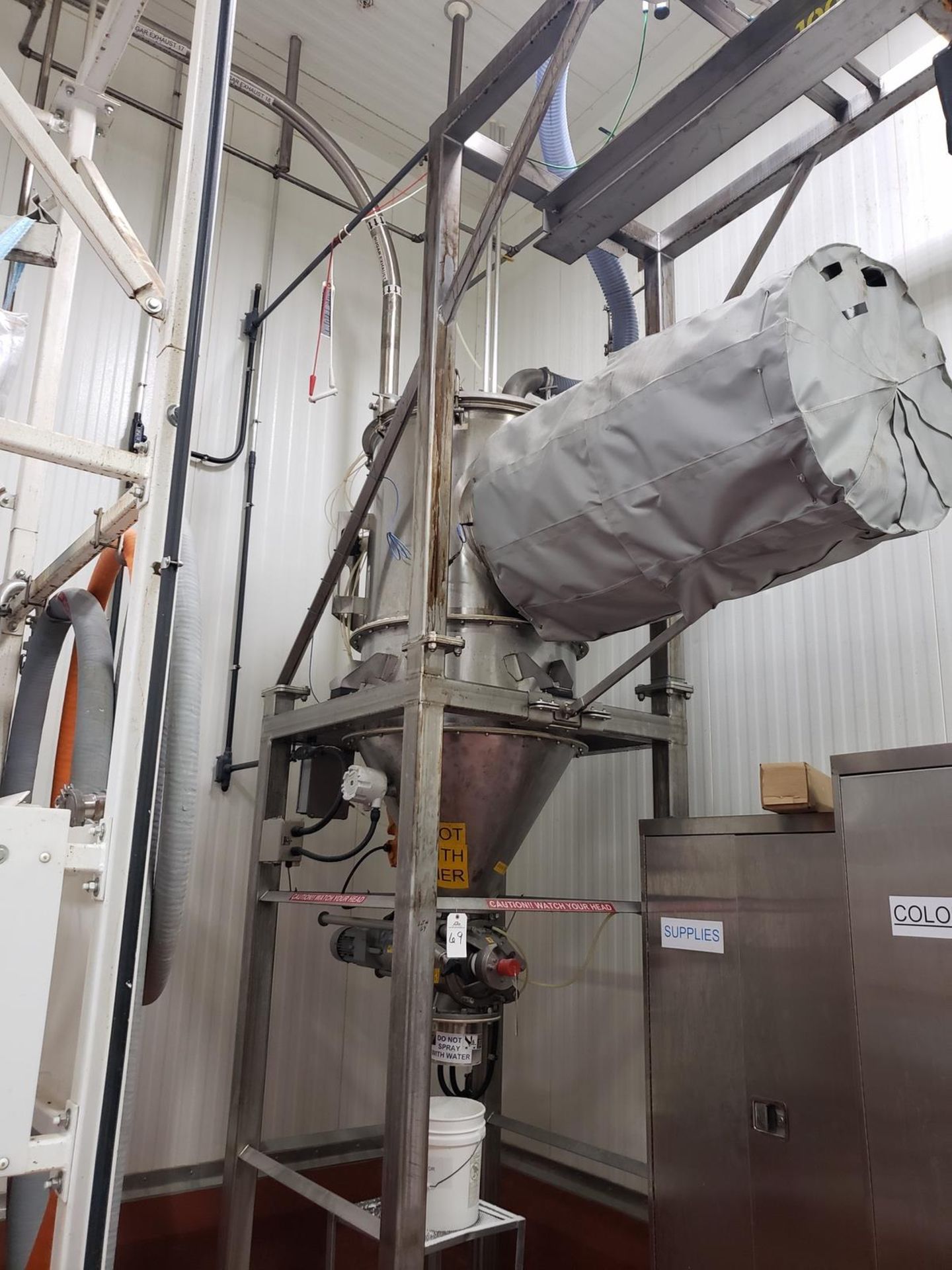 HAF Sugar Dust Collector, W/ Rotary Valve & Vibrator | Rig Fee $2500