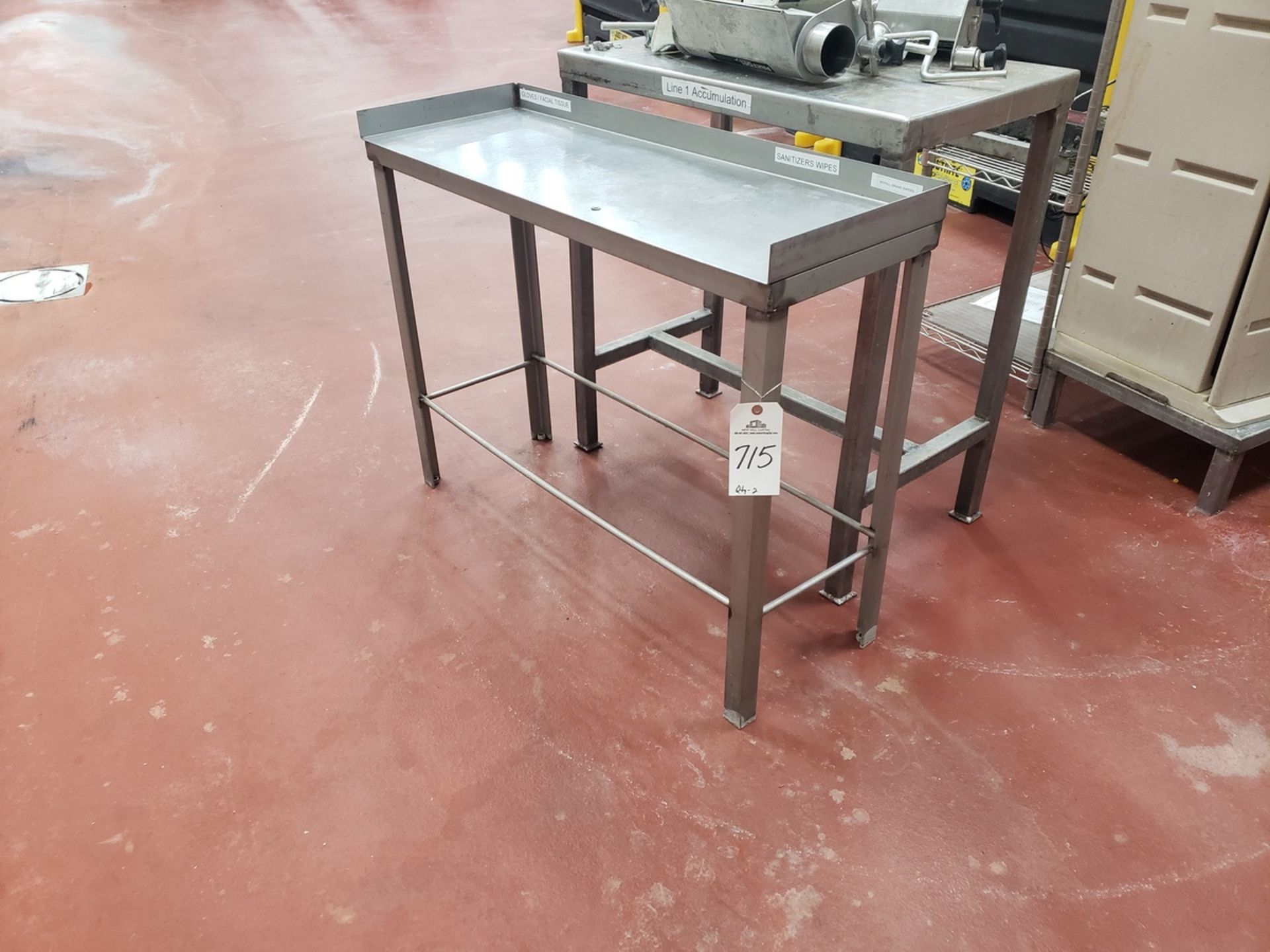 Lot of (2) Stainless Steel Benches | Rig Fee $75