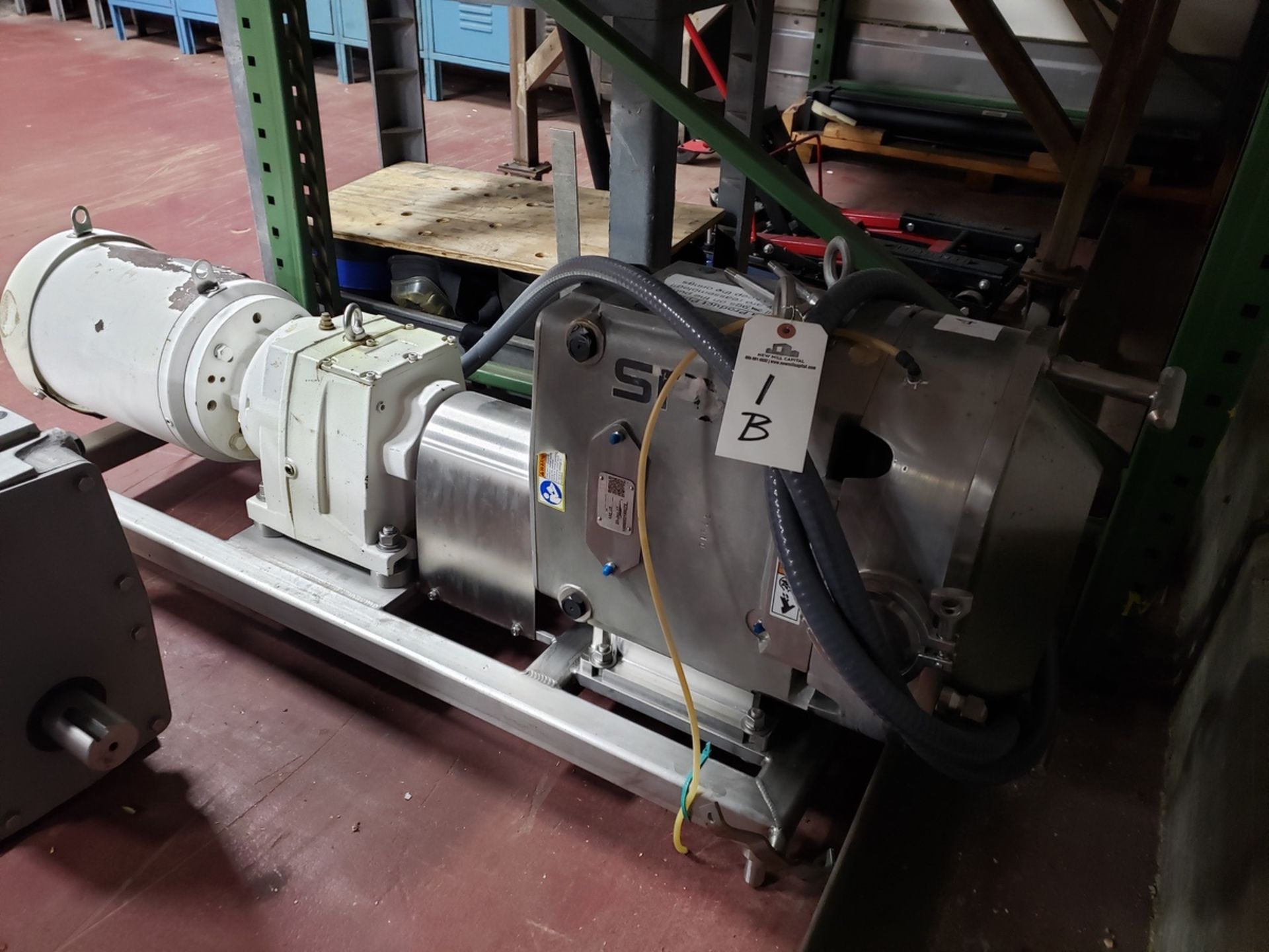 Waukesha Cherry Burrell SPX Positive Displacement Pump, M# 180-U2, S/N 1000003188075 | Rig Fee $200