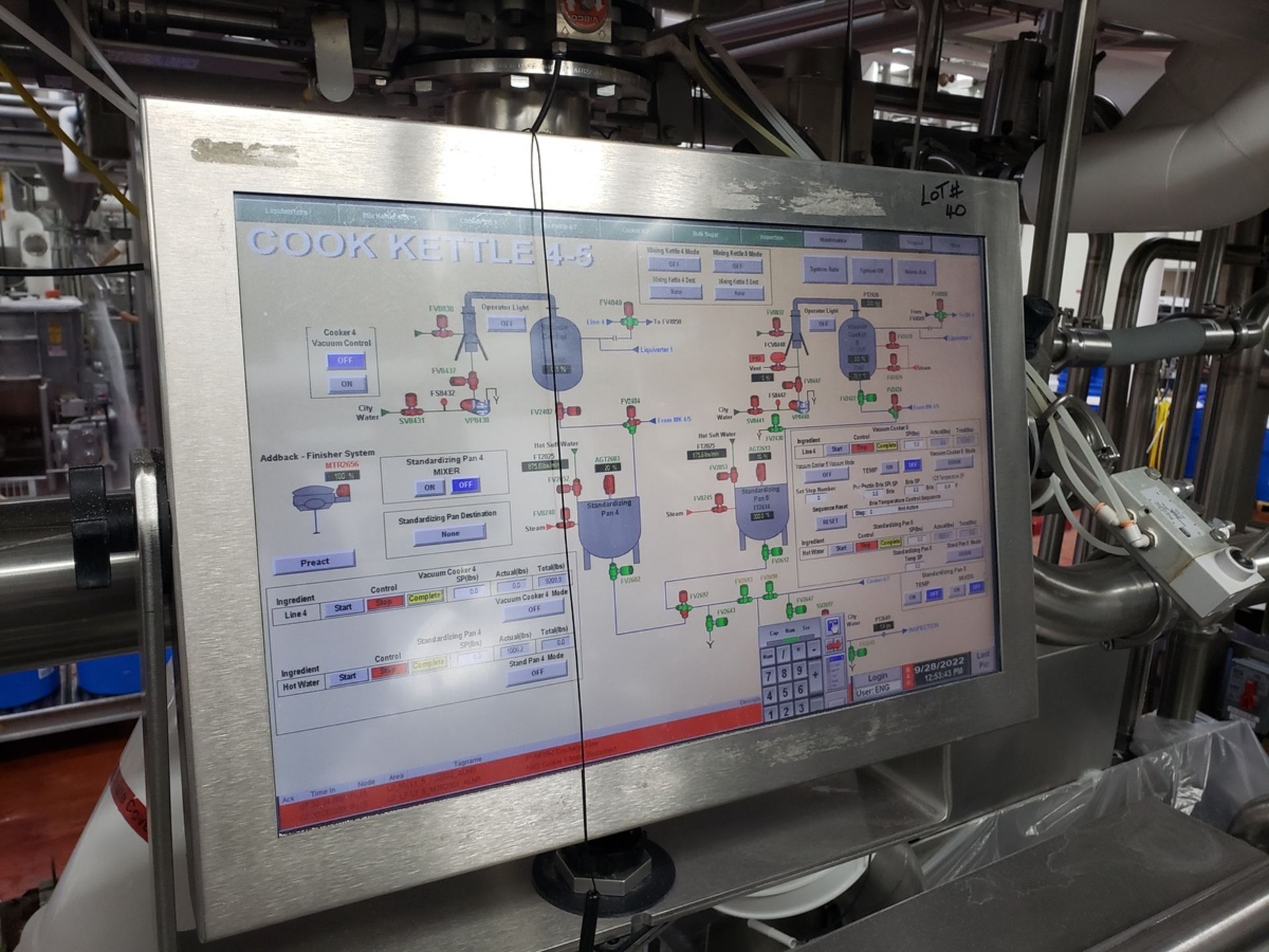 Hope Industrial Systems Touch Screen Control Panel | Rig Fee $50