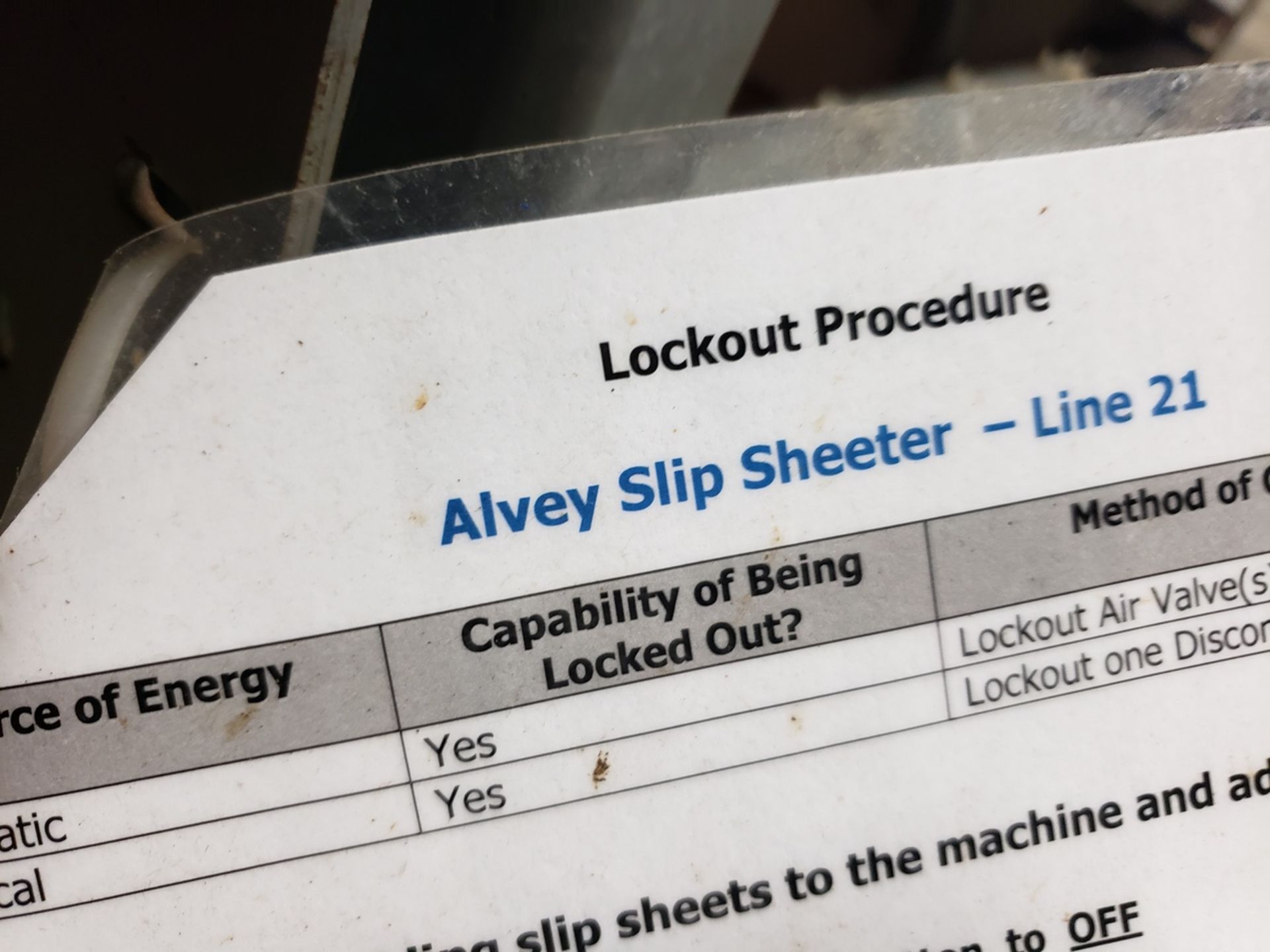 Alvey Slip Sheet Inserter | Rig Fee $150 - Image 2 of 2