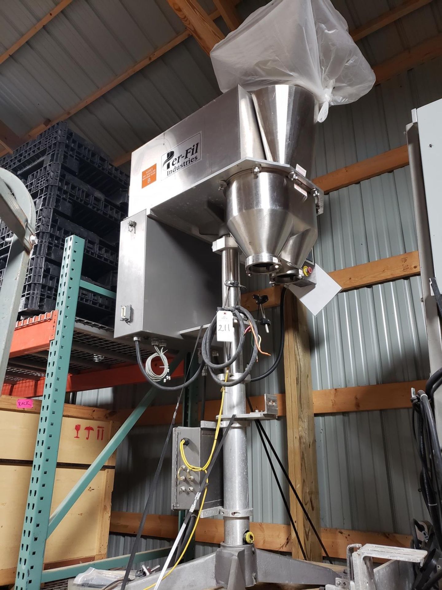 Per-Fil Dual Auger Filler, M# Micro-2C, S/N 7810 | Rig Fee $200