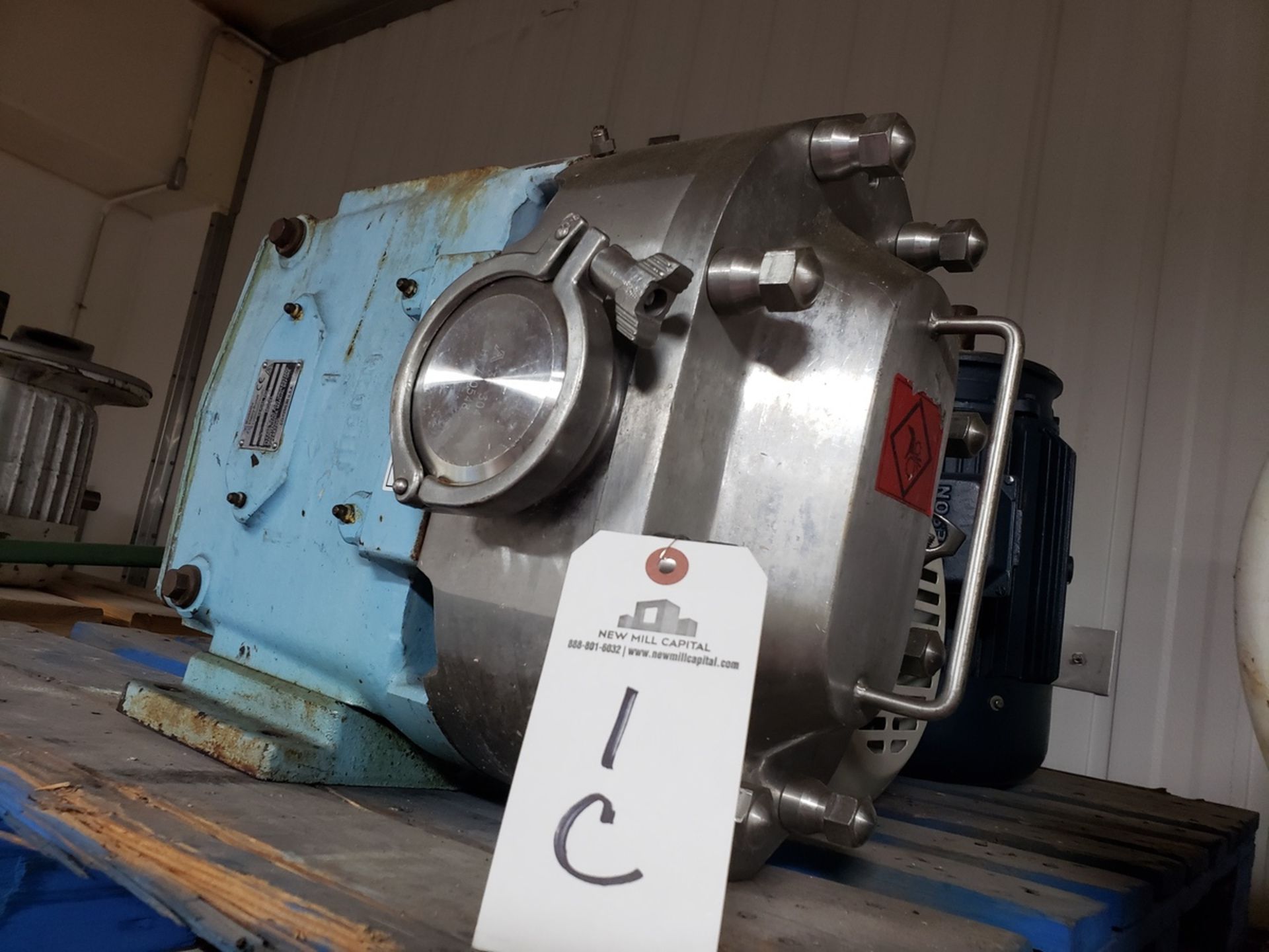 Waukesha Cherry Burrell SPX Positive Displacement Pump, M# 130-U2, S/N 324799-03 | Rig Fee $150