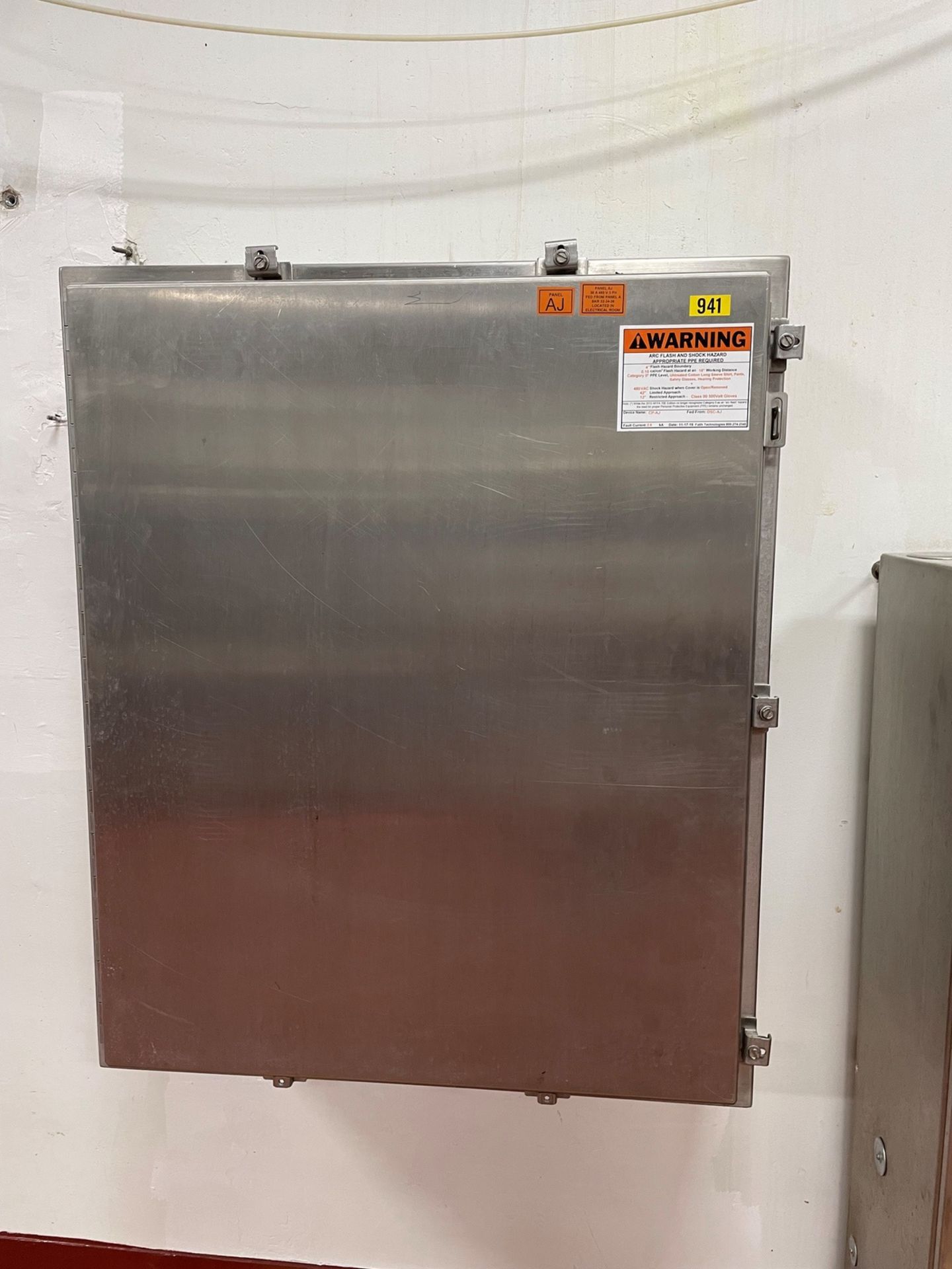 Stainless Steel Electrical Panel with (7) Allen Bradley Powerflex 40 VFDs | Rig Fee $150