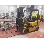 Caterpillar LP Forklift, 4700 Lb Capacity, Side Shift, 16458 Hours, M# GC25K, S/N AT | Rig Fee $150