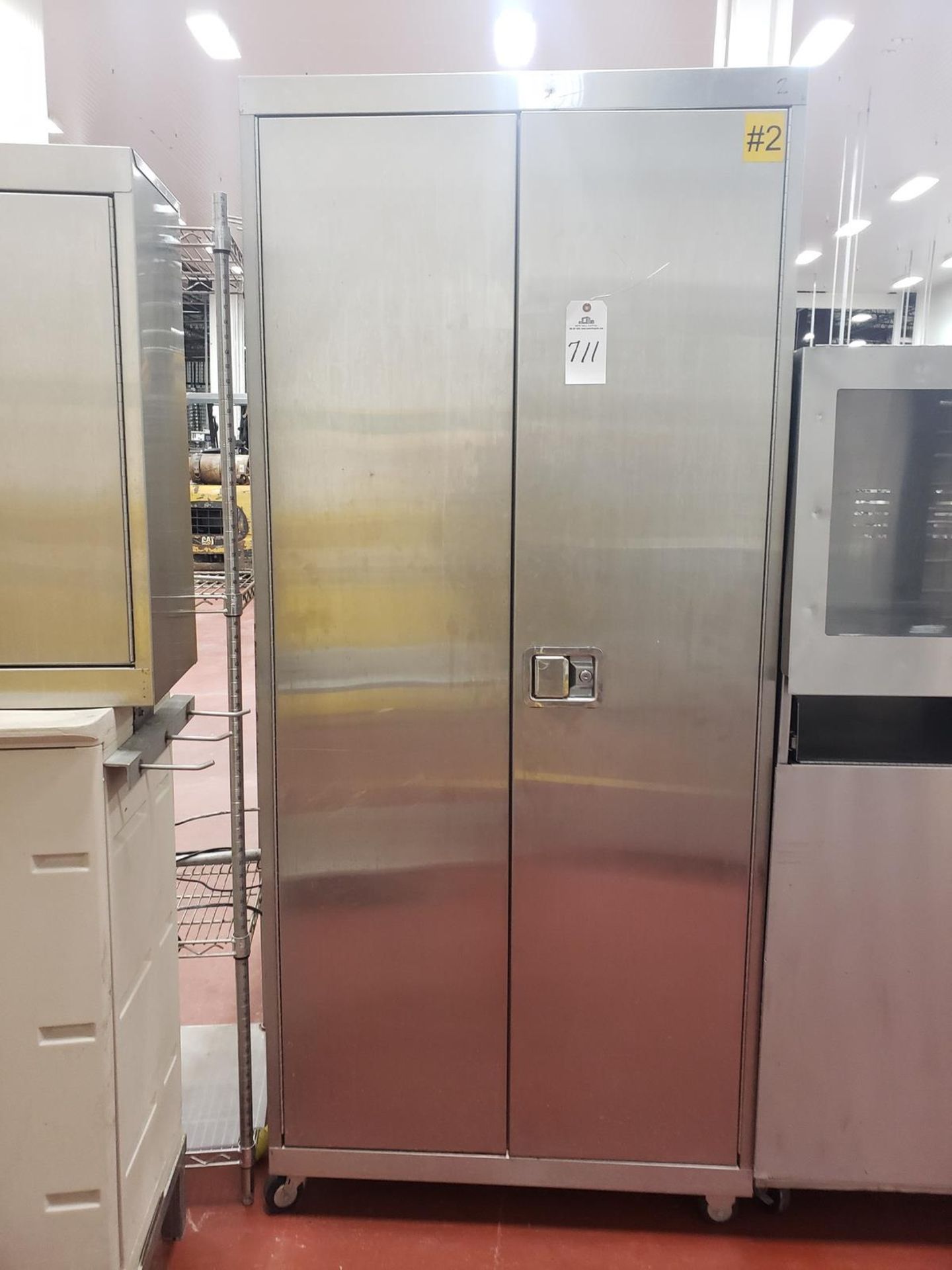 Stainless Steel Two Door Storage Cabinet | Rig Fee $150