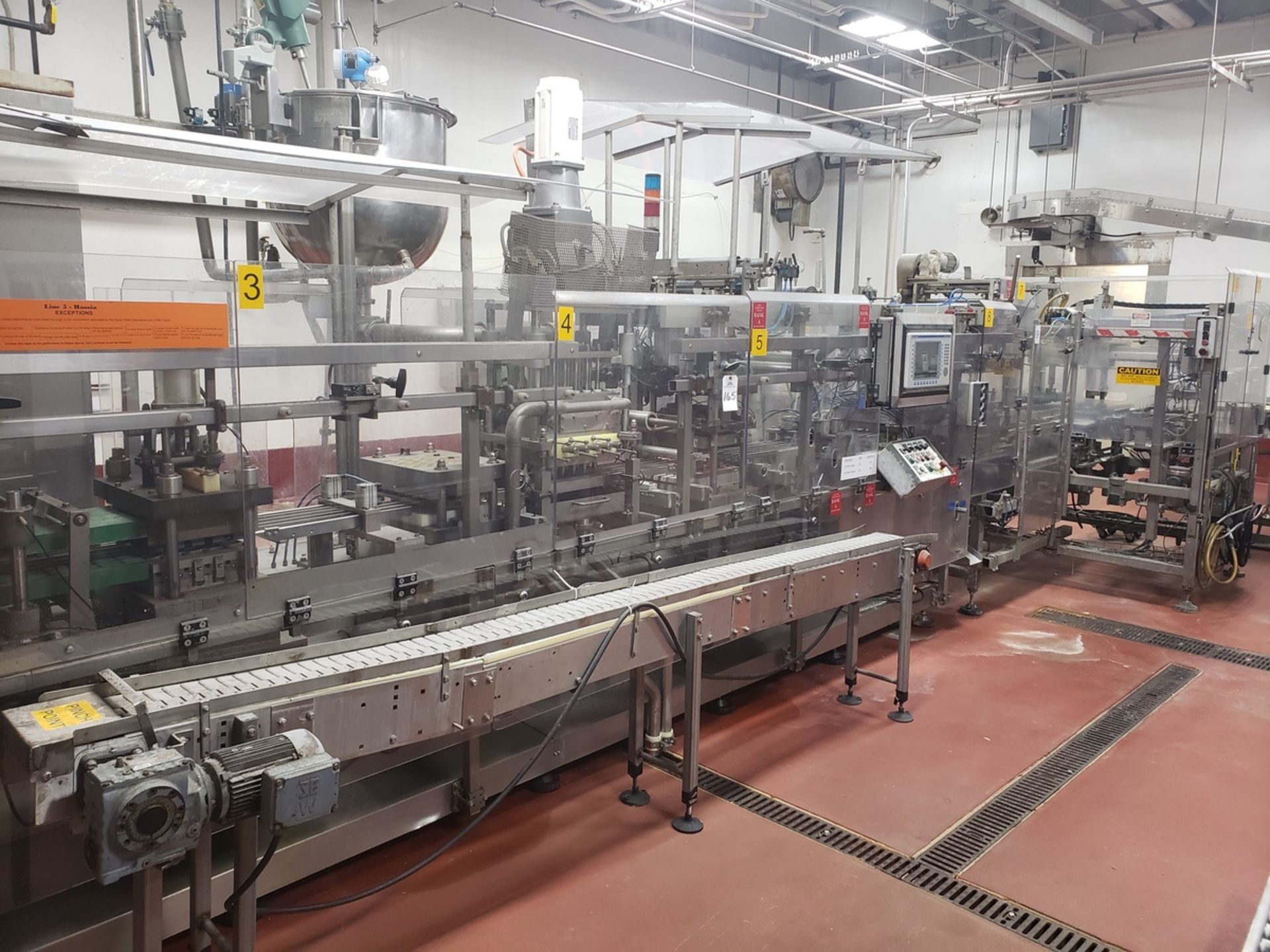 Hassia Blister Pack Thermoforming Form/Fill/Seal Line, M# THL24/28, S/N 1094701299, | Rig Fee $4500