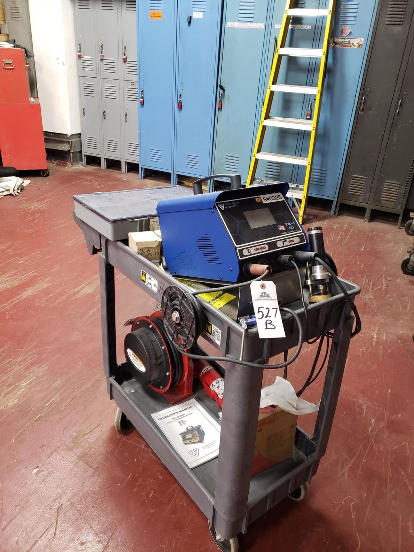 Tru-Weld Stud Welder, M# TW-I 321, S/N 0325 W/Cart | Rig Fee $100