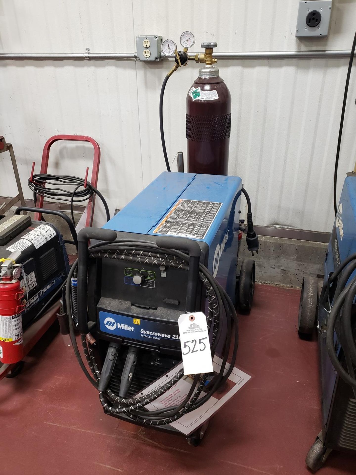 Miller Syncrowave 210 Arc Welder, S/N NA110352L | Rig Fee $100