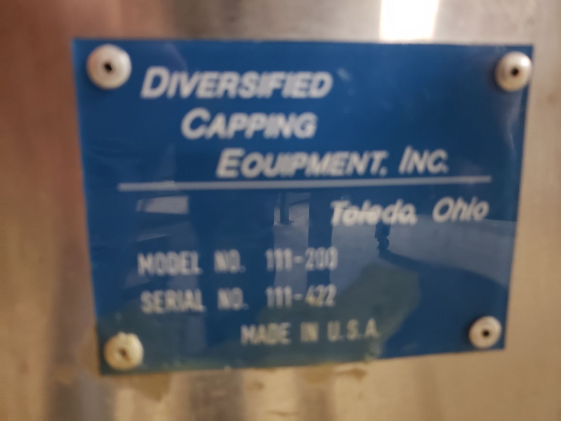 Diversified Capping Cap Hopper, M# 111-200 | Rig Fee $150 - Image 2 of 2