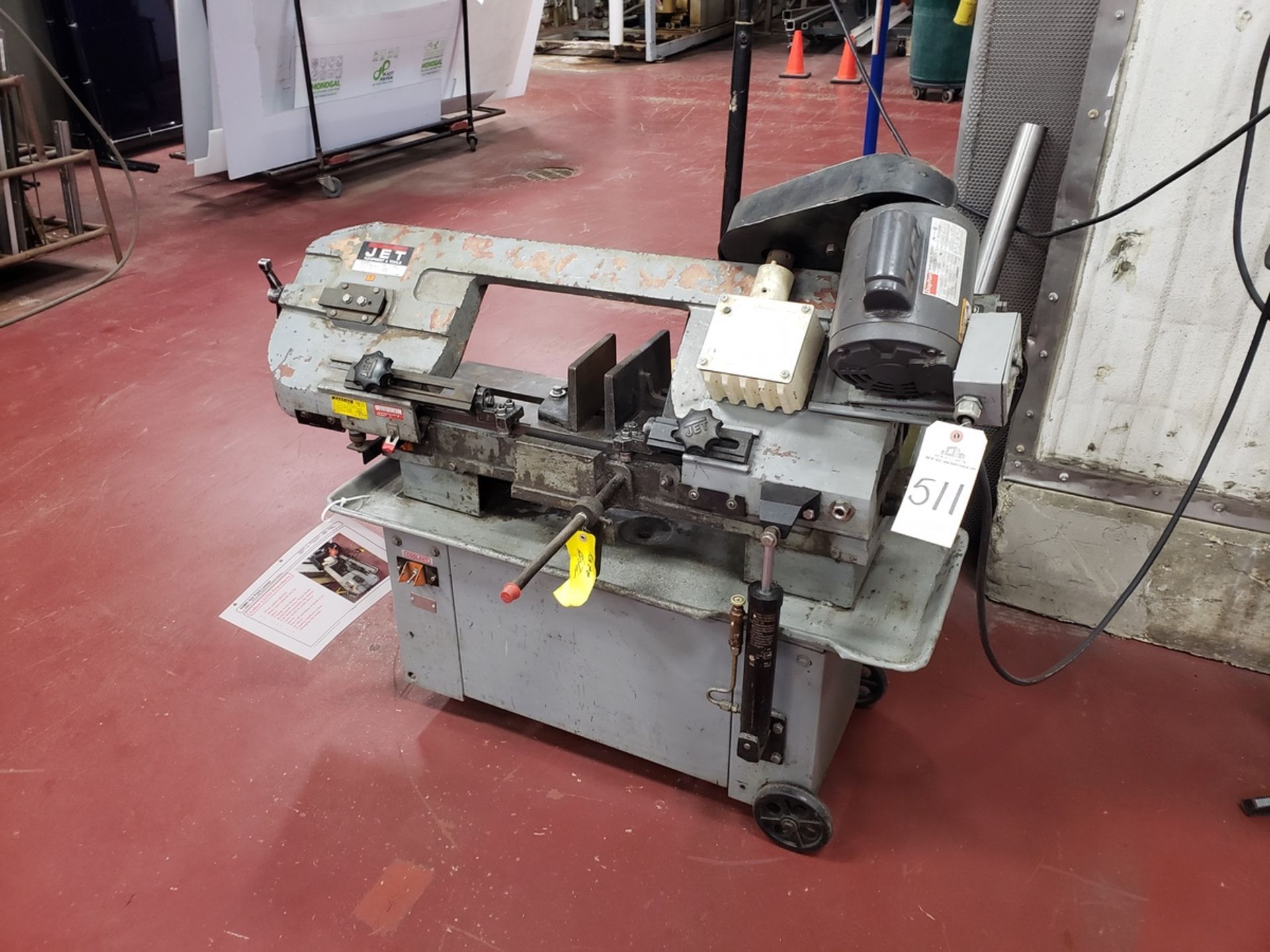 Jet Horizontal/Vertical Band Saw, M# HVBS-7MW, S/N 6064363 | Rig Fee $100